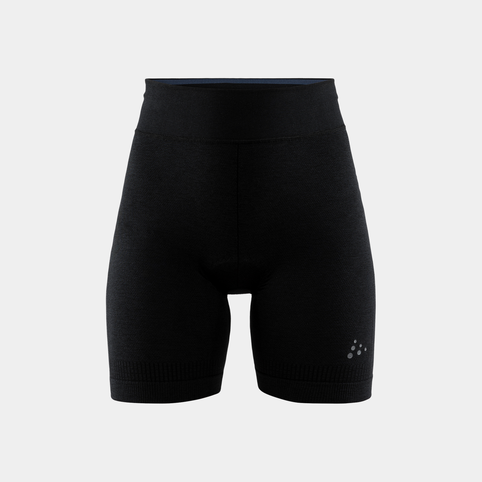Core Fuseknit Bike Boxer W 25, sykkelshorts, dame - Svart