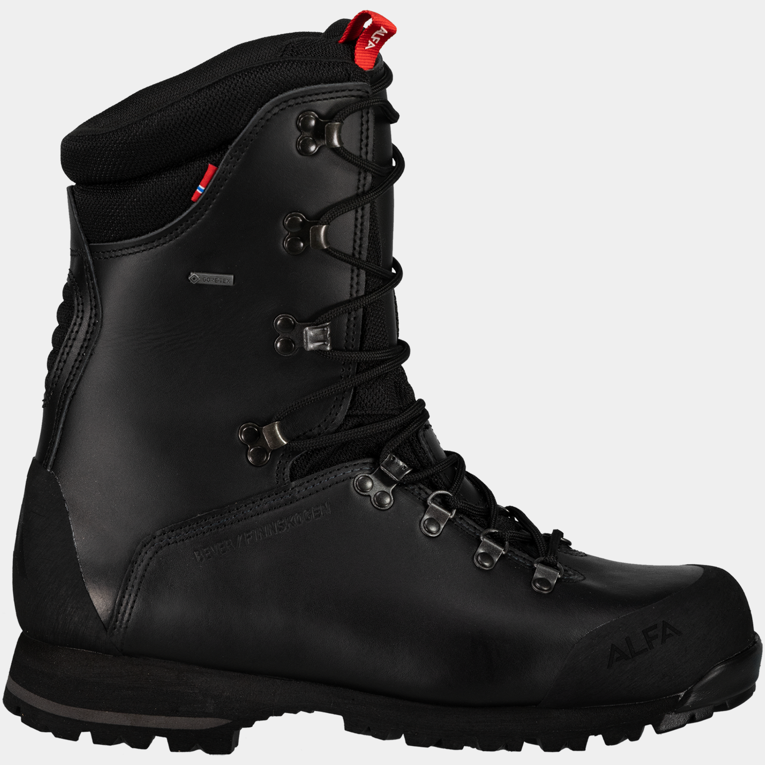 Bever Finnskogen Gtx, buty myśliwskie - Czarne