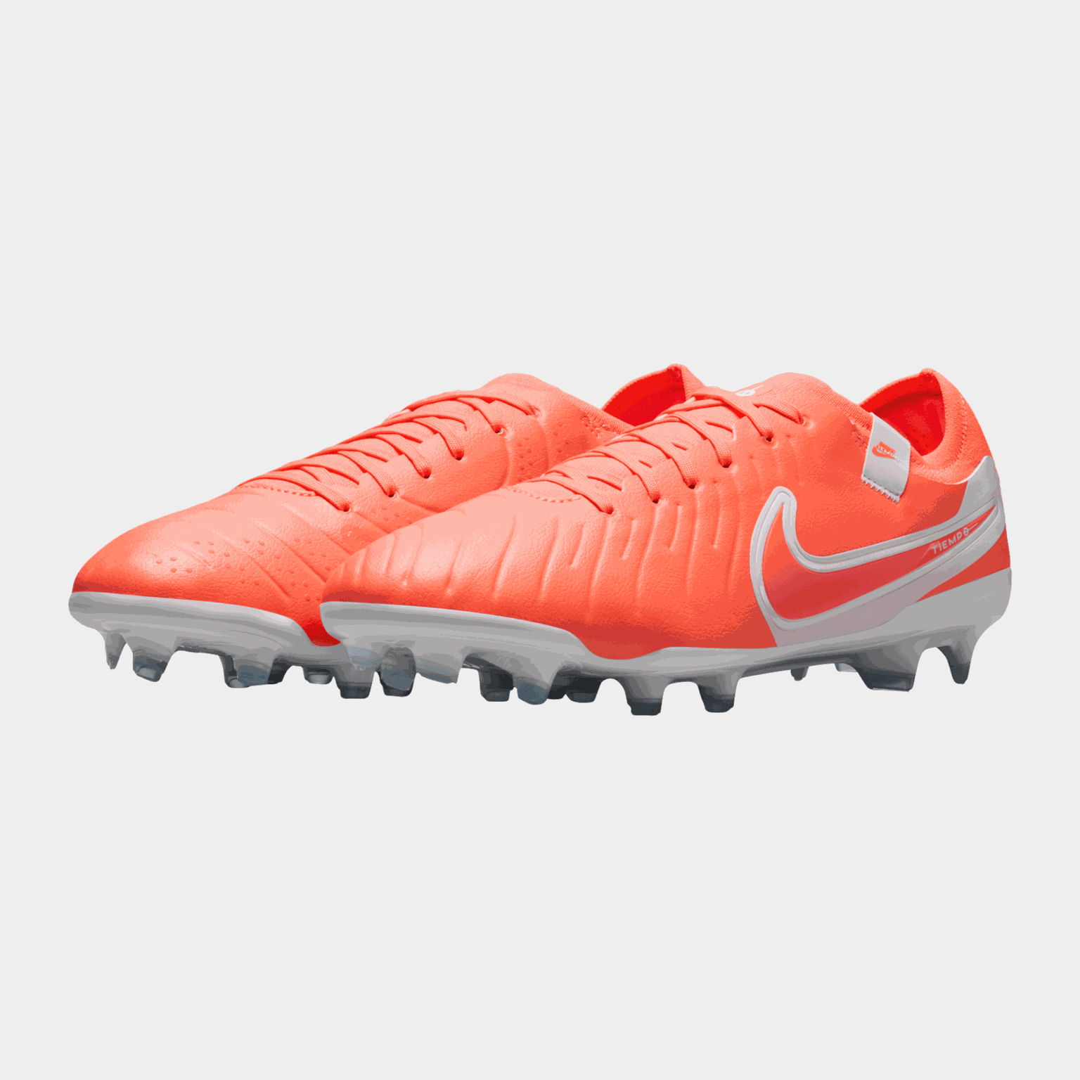 Pánské kopačky Tiempo Legend 10 Pro FG Q1 25 s umělou trávou - červené