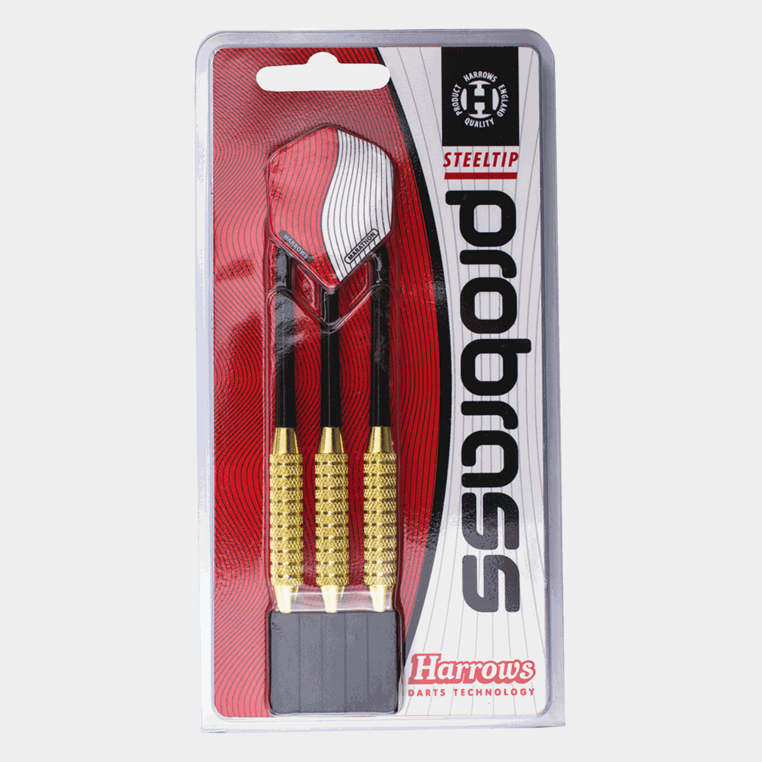  Fléchettes Pro Brass à pointe d'acier moyennes -