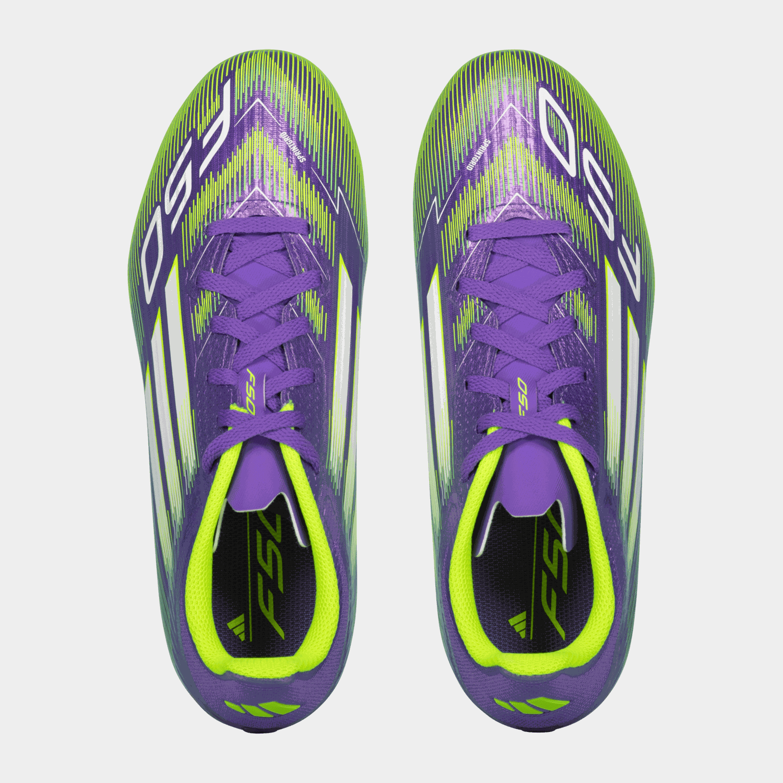  Chaussures de football F50 League FG/MG pour gazon naturel et synthétique, juniors