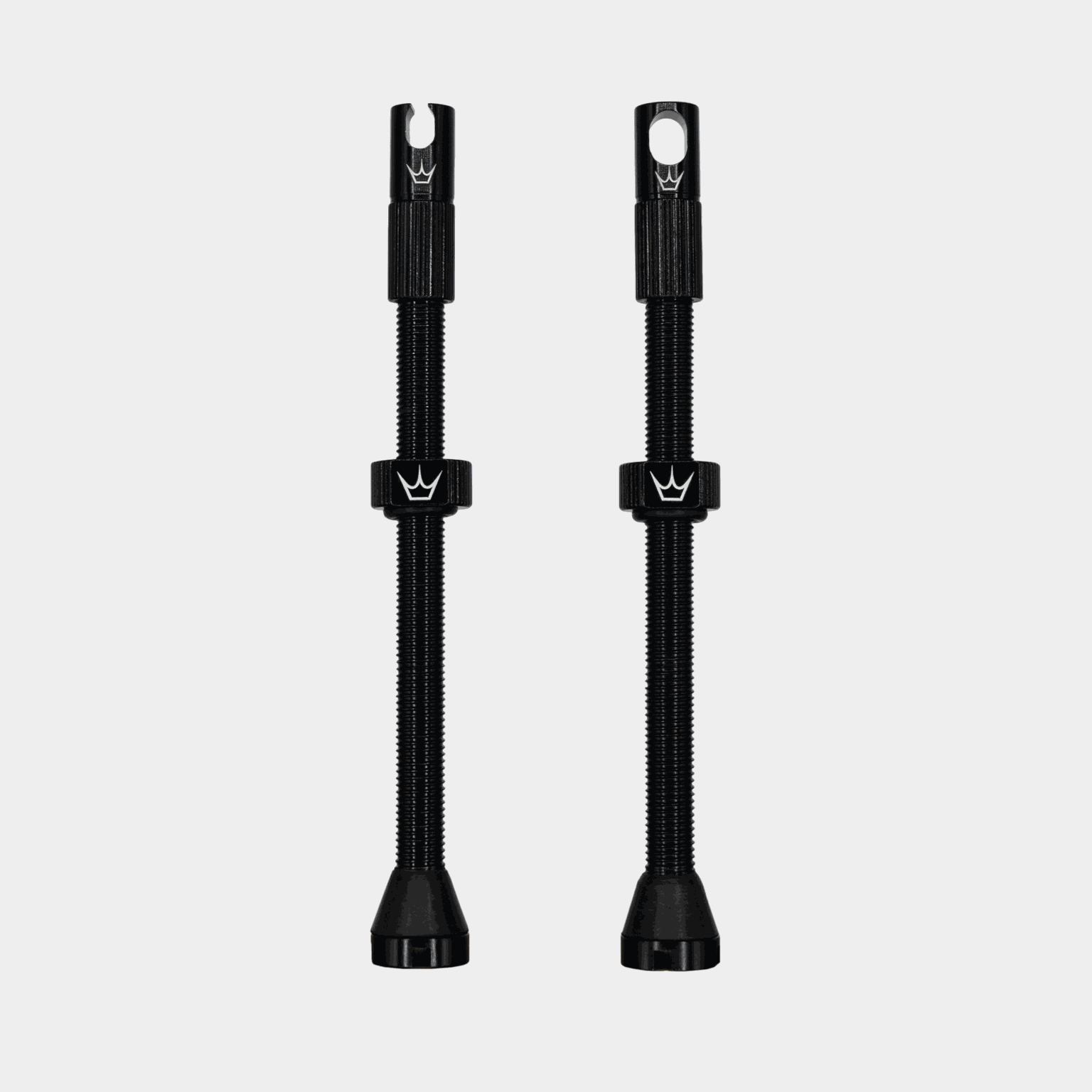 Peaty's x Chris King Valves 80mm (par), sykkelventil - Svart