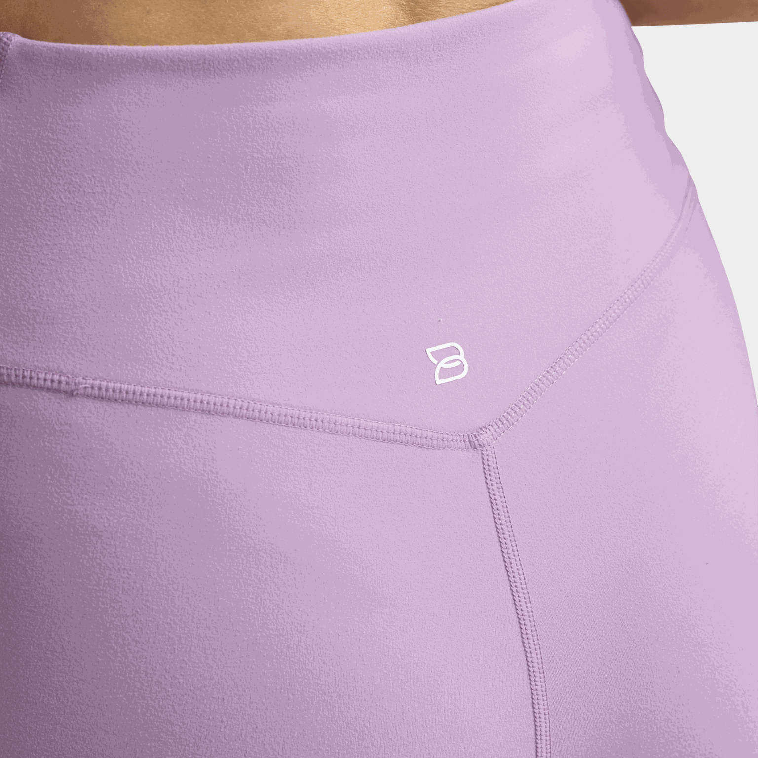 Brushed Biker Shorts, treningsshorts, dame - Lilla