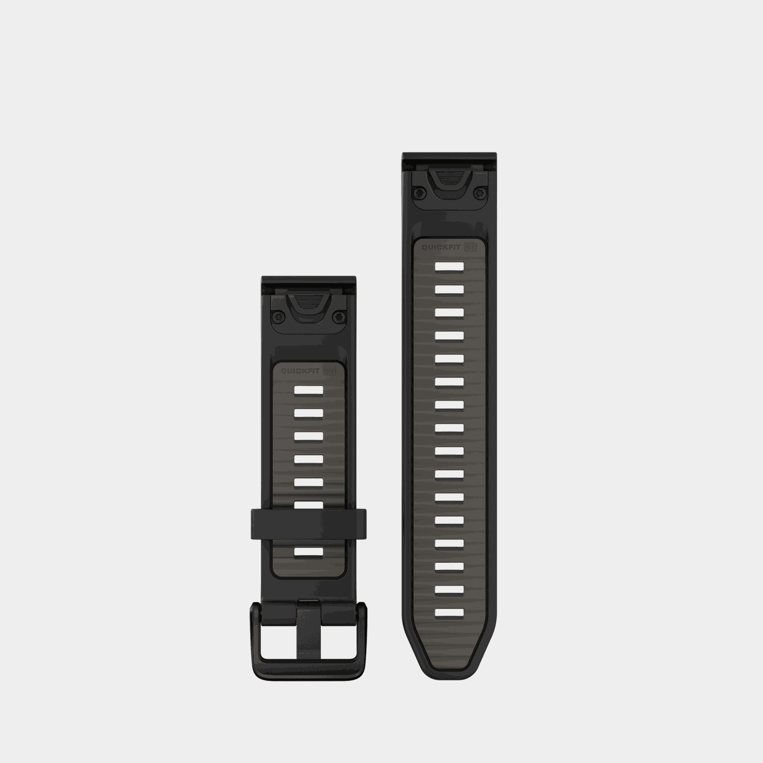 20 mm QuickFit®-bandjes voor Garmin-horloges - Zwart