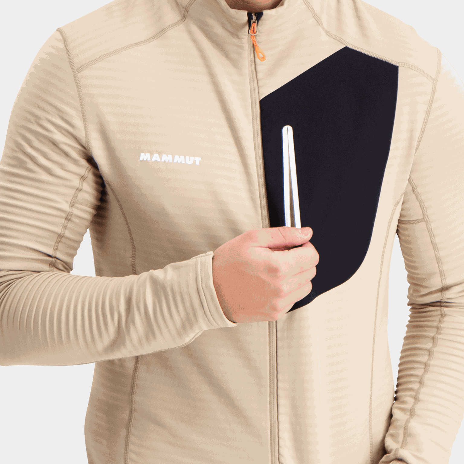  Taiss Light ML-jas voor heren, middellang - zwart