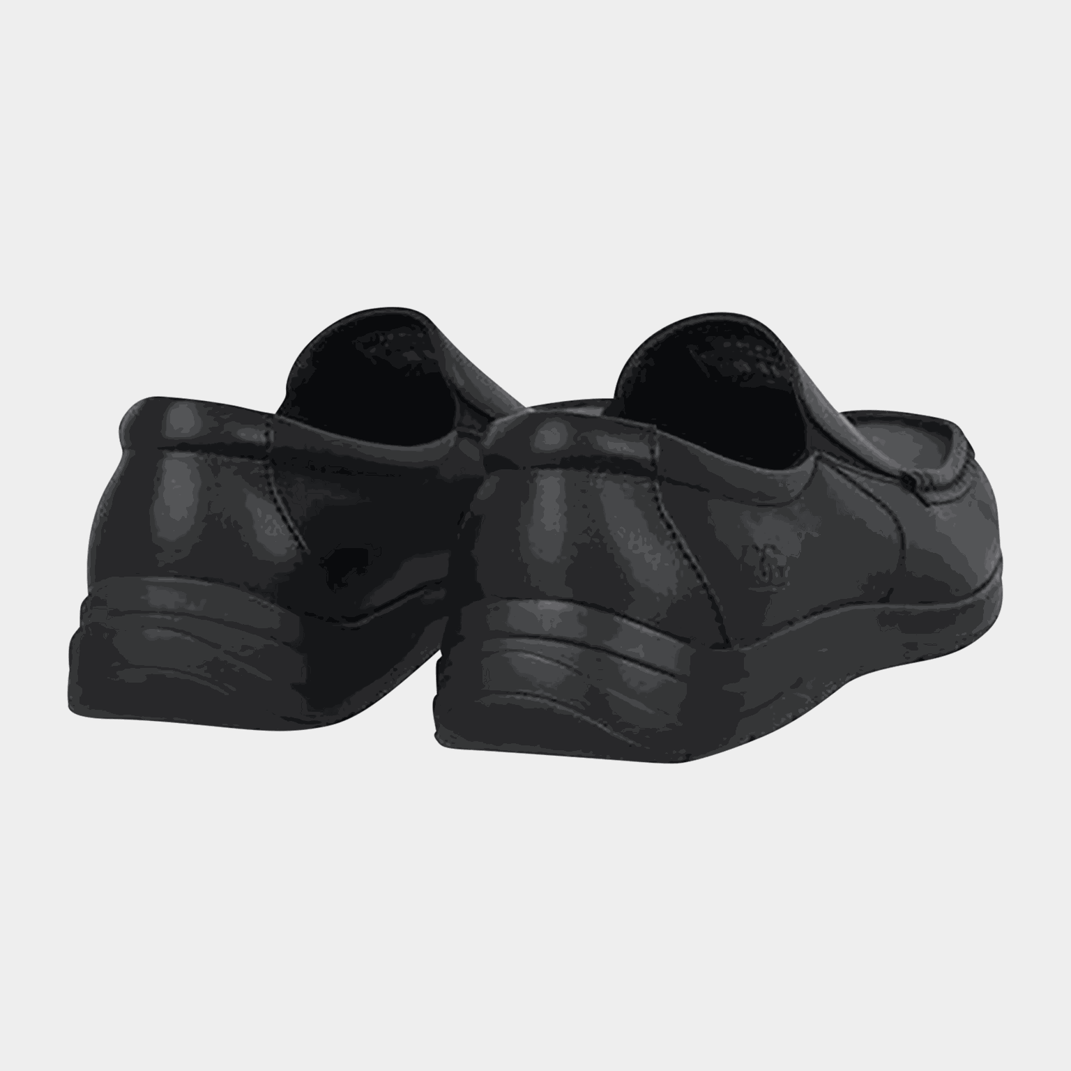  Bexley heren slip-on sneakers - zwart