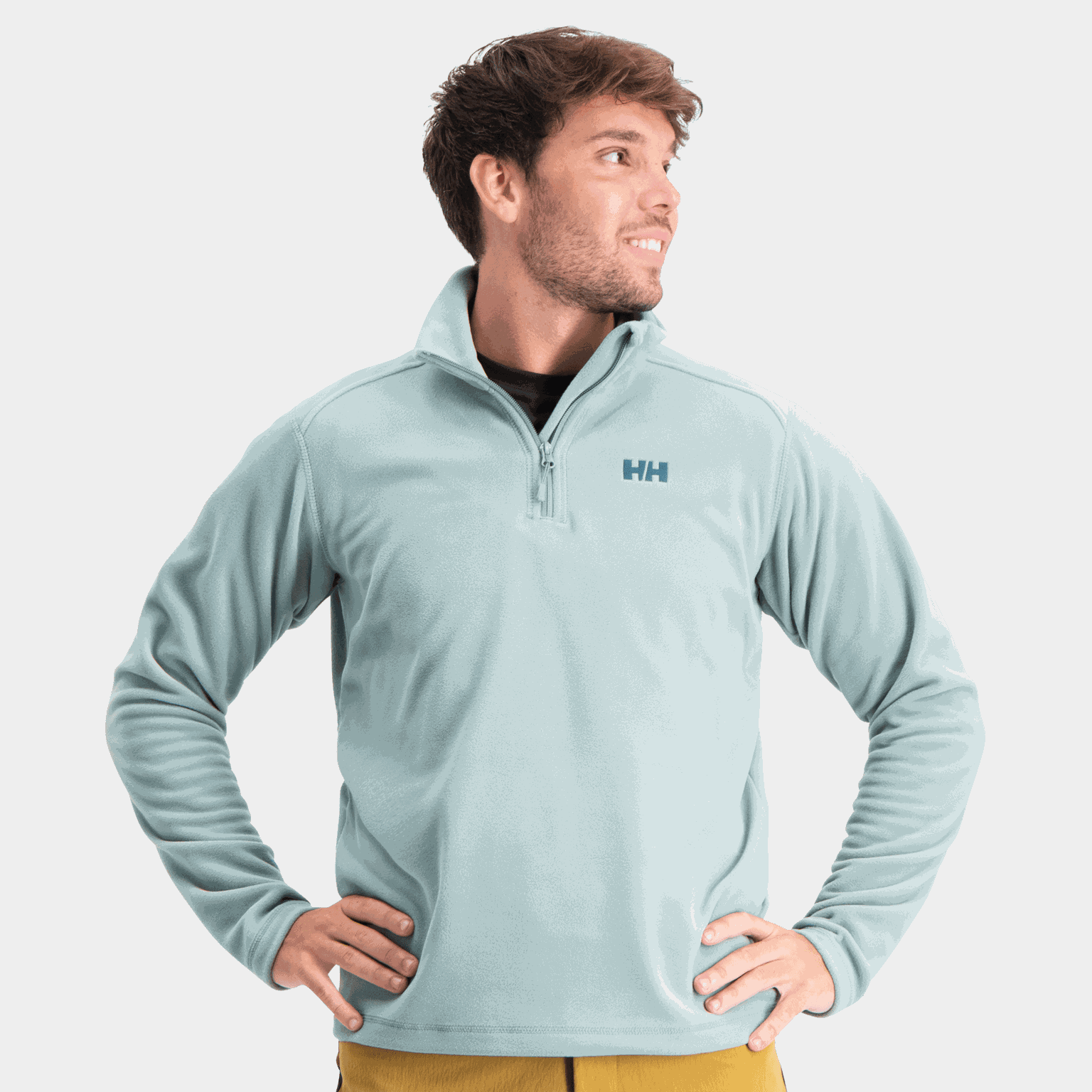  Heren Daybreaker fleecejack met halve rits, fleece trui.