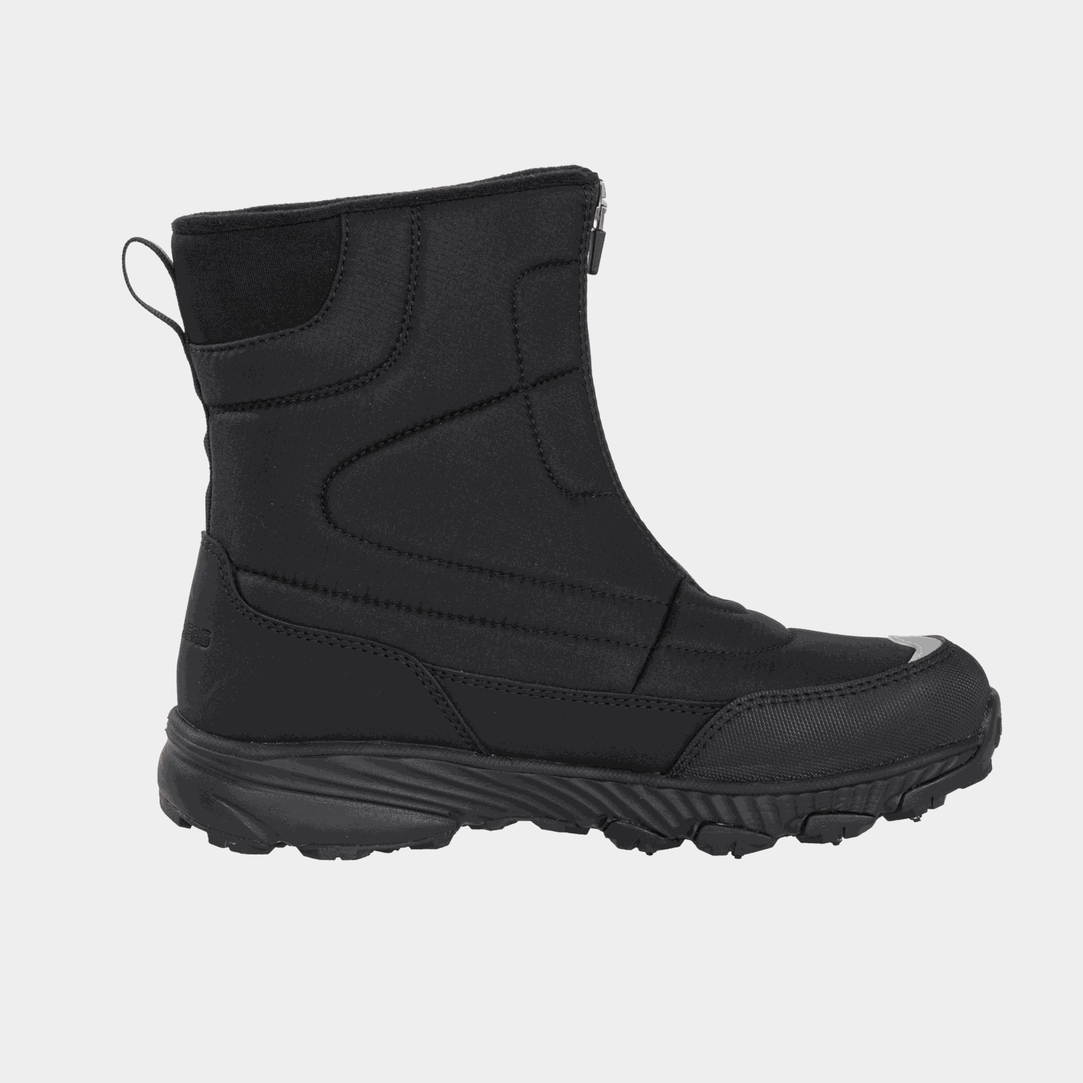 Isgrenda Spike Shoe Mid WP, piggsko, dame - Svart