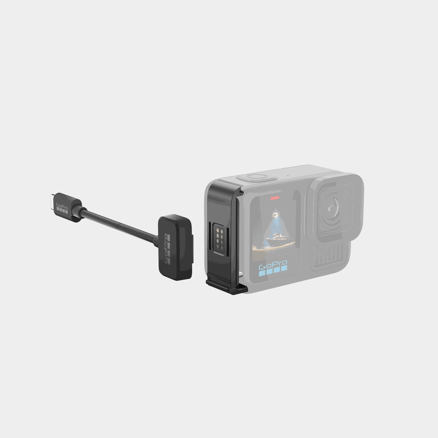 Konektor napájecího kabelu GoPro - černý