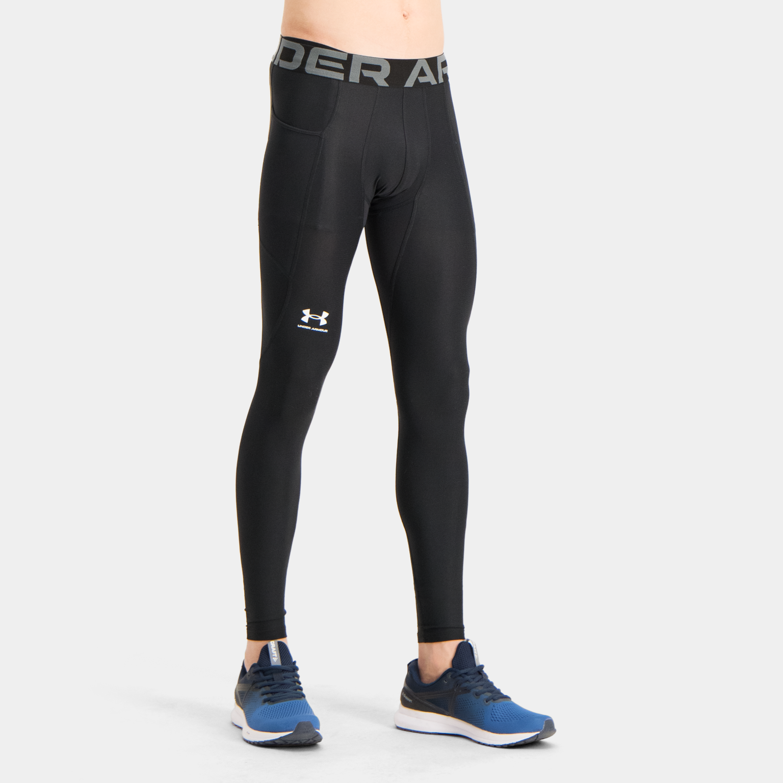 HeatGear Armour Leggings, treningstights, herre - Svart