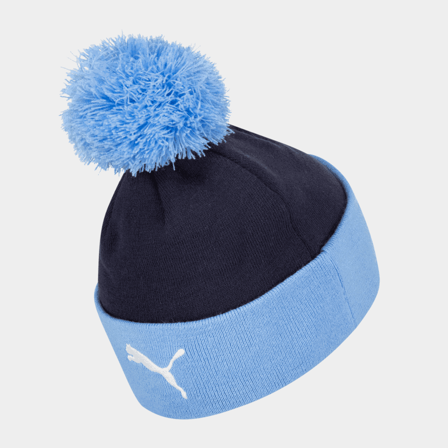 Unisex kšiltovka s bambulkami Manchester City Essential – modrá