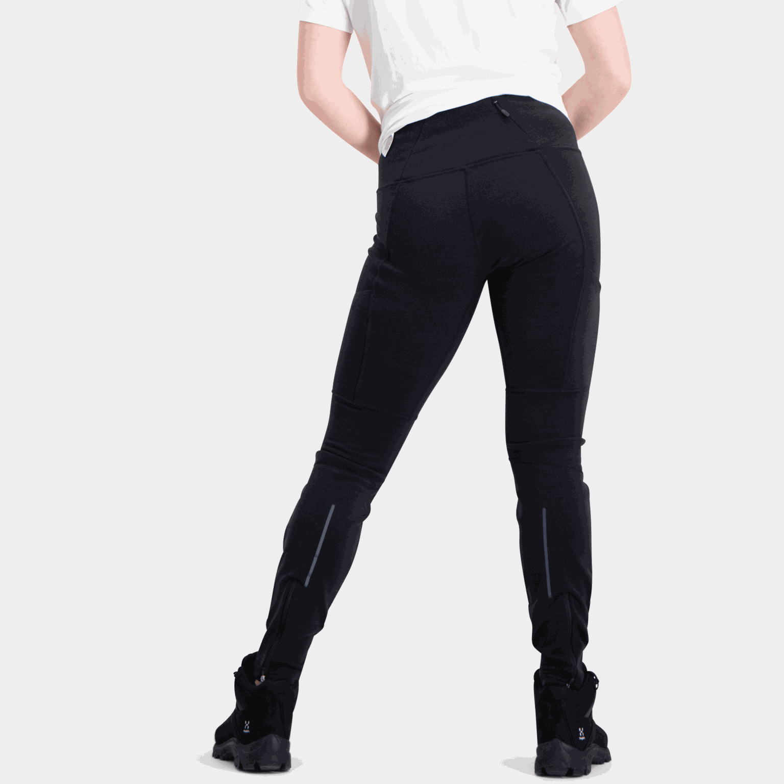  Femund Warmwool Flex2 női harisnyanadrág - fekete