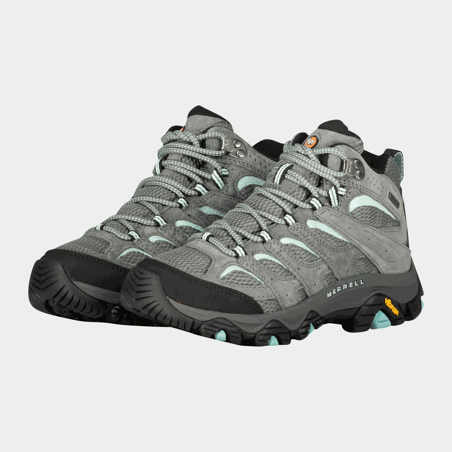 Buty trekkingowe damskie Moab 3 Mid GTX o średniej wysokości – szare