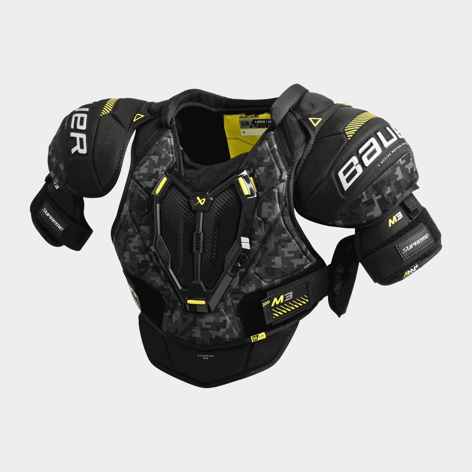  Protecție de umăr Supreme M3 S23, mărimea 23/24, negru, mărimea medie