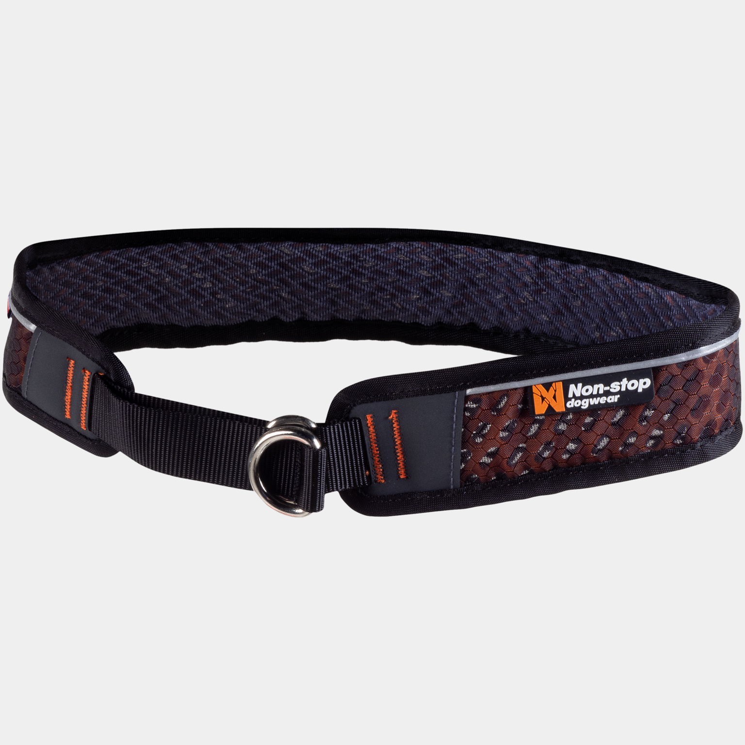Rock Collar, Halfchoke, hundehalsbånd - Oransje