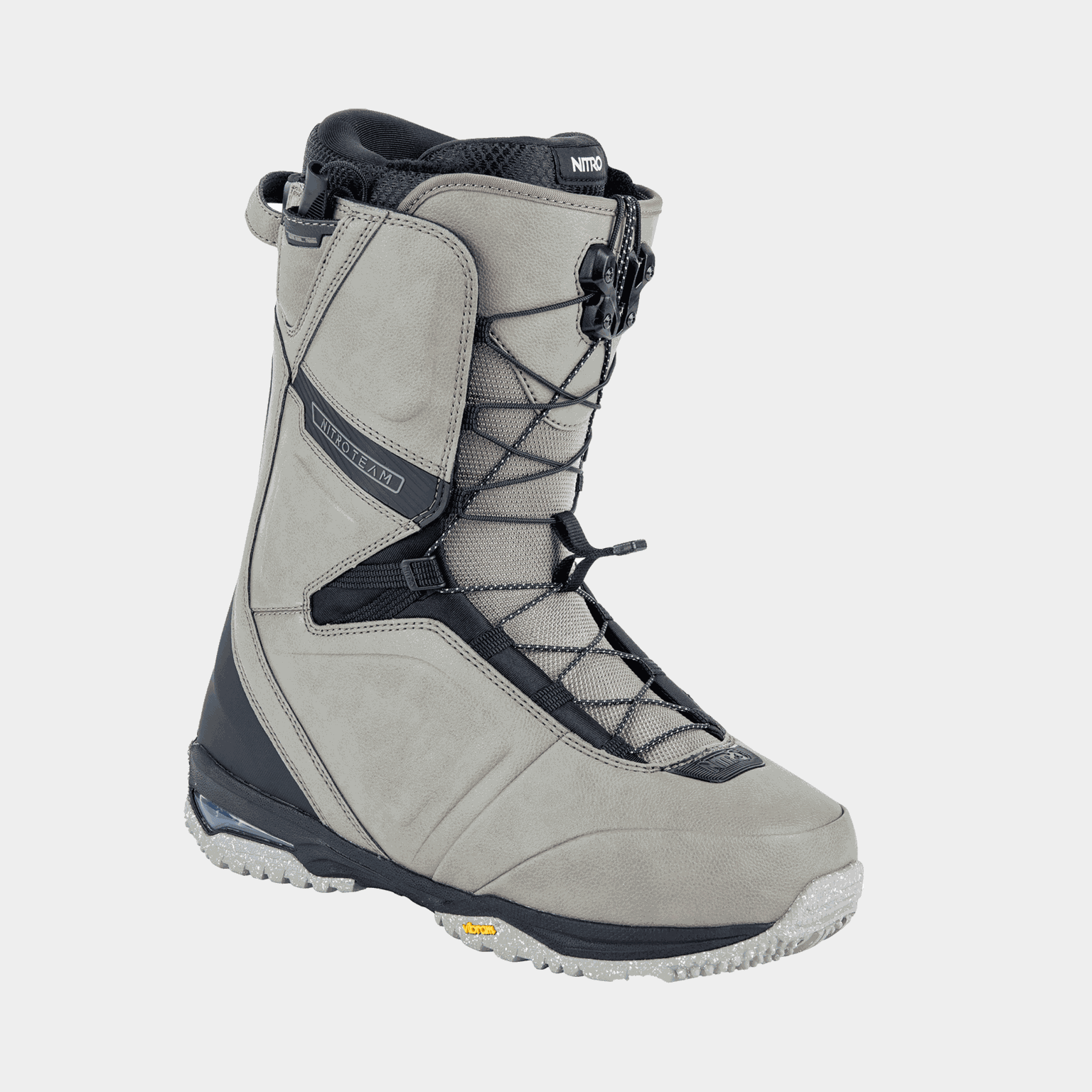 Botas de snowboard Team TLS 24/25, botas de snowboard masculinas, marrom