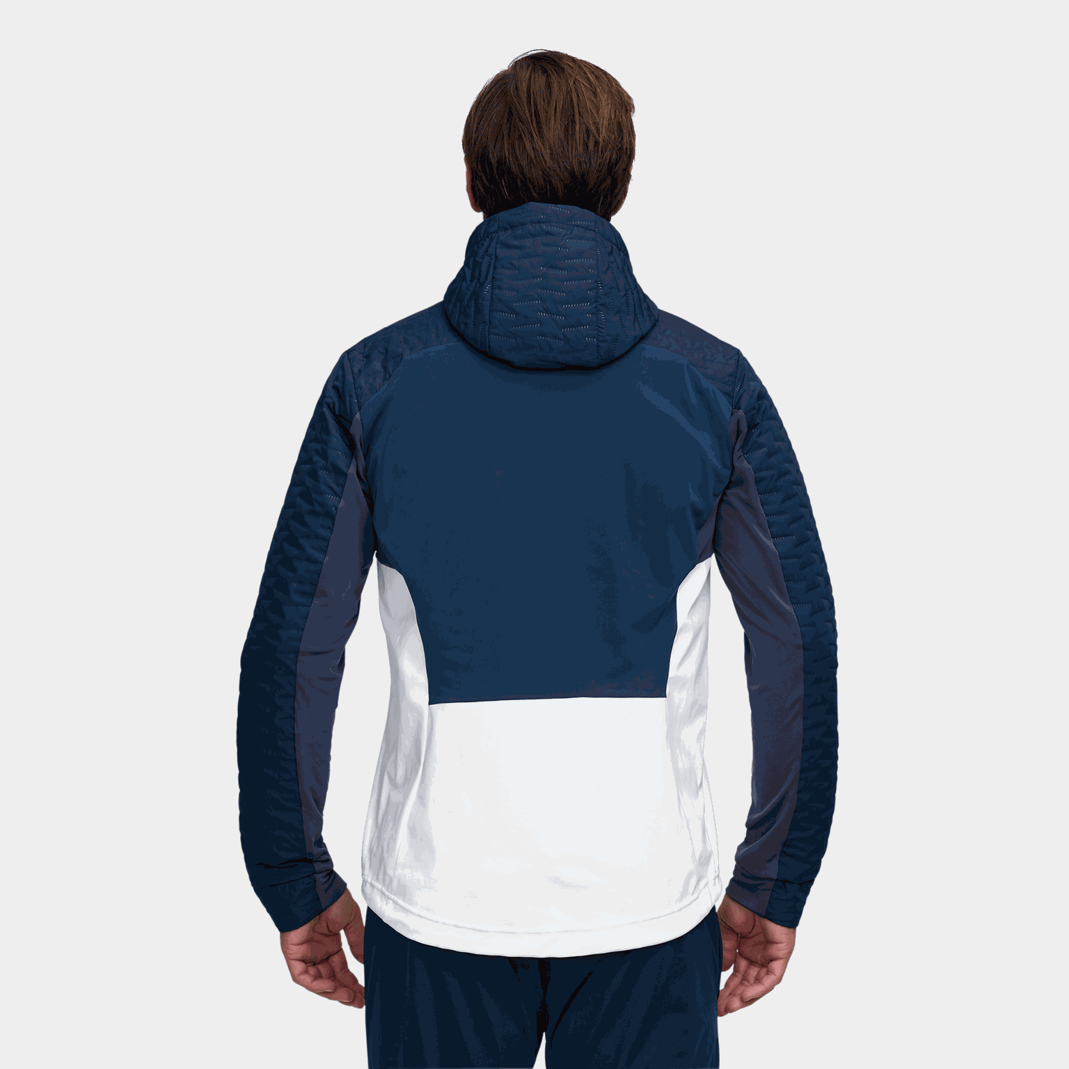  Jaqueta de corrida masculina BD Devise 24/25 azul