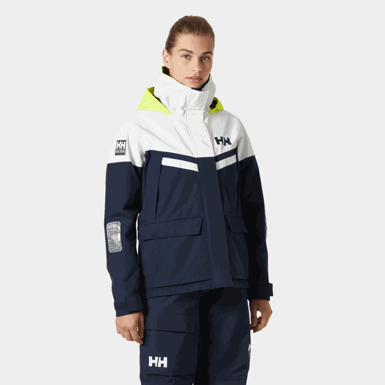  Jaqueta náutica feminina Pier 4.0 - azul escuro