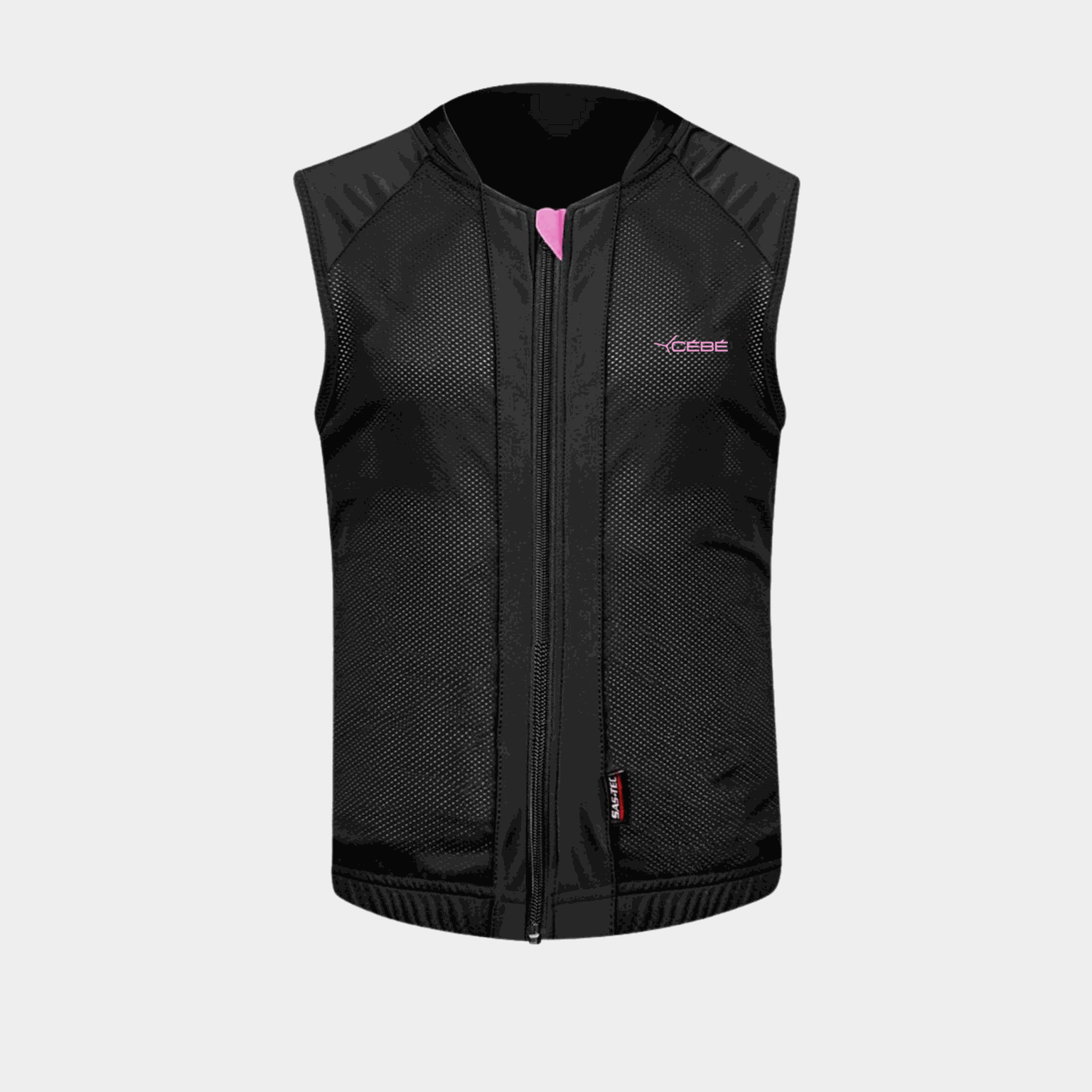 Colete infantil JR TURTLE_VEST_CEBE 24/25 com gola alta e proteção para as costas.