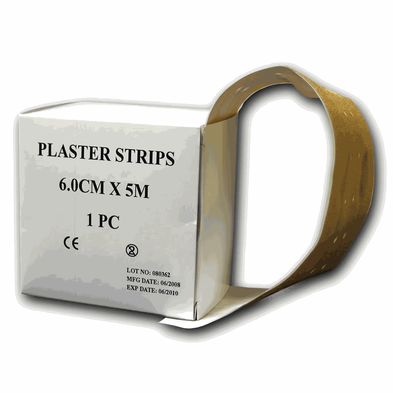  Envase tipo blíster médico, rollo de 5 m, vendas -