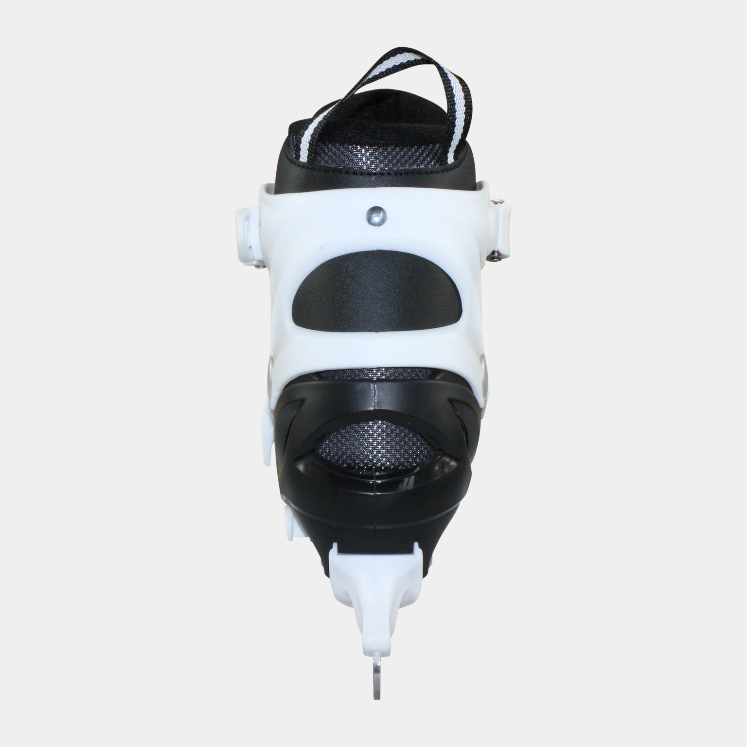 Kid Adjustable Hardshell Ice Skate, hockeyskøyte barn - Svart