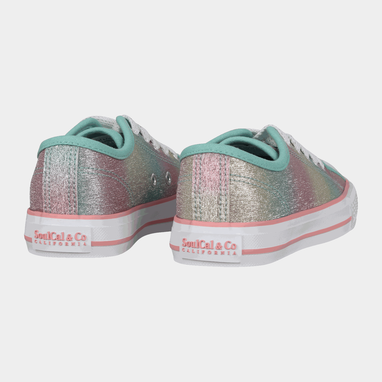 Canvas Low, fritidssko, barn - Flerfarget