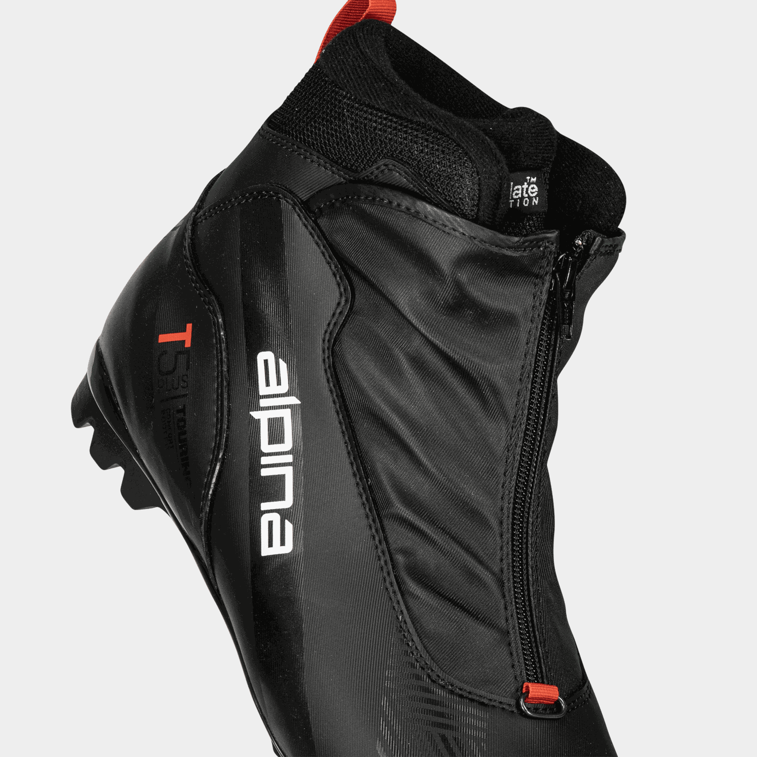  Bottes de cross-country T 5 Plus 24/25, modèle classique, unisexe – Noires