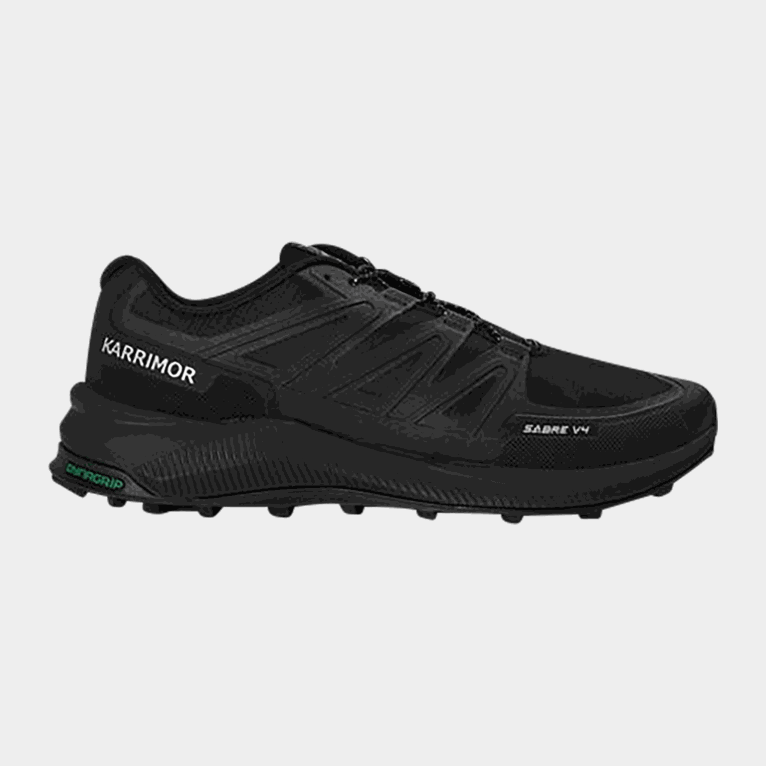  Buty do biegania po szlakach Sabre 4 dla mężczyzn – czarne