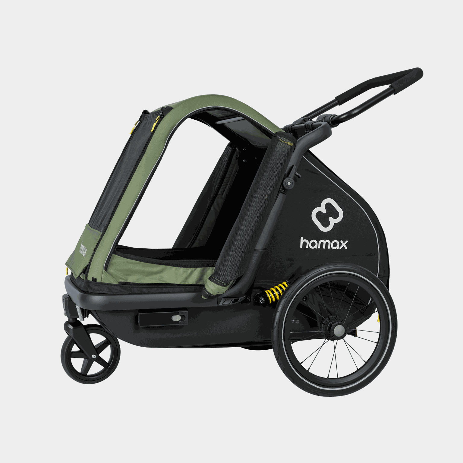  Wózek dziecięcy Pluto Medium Dog – zielony