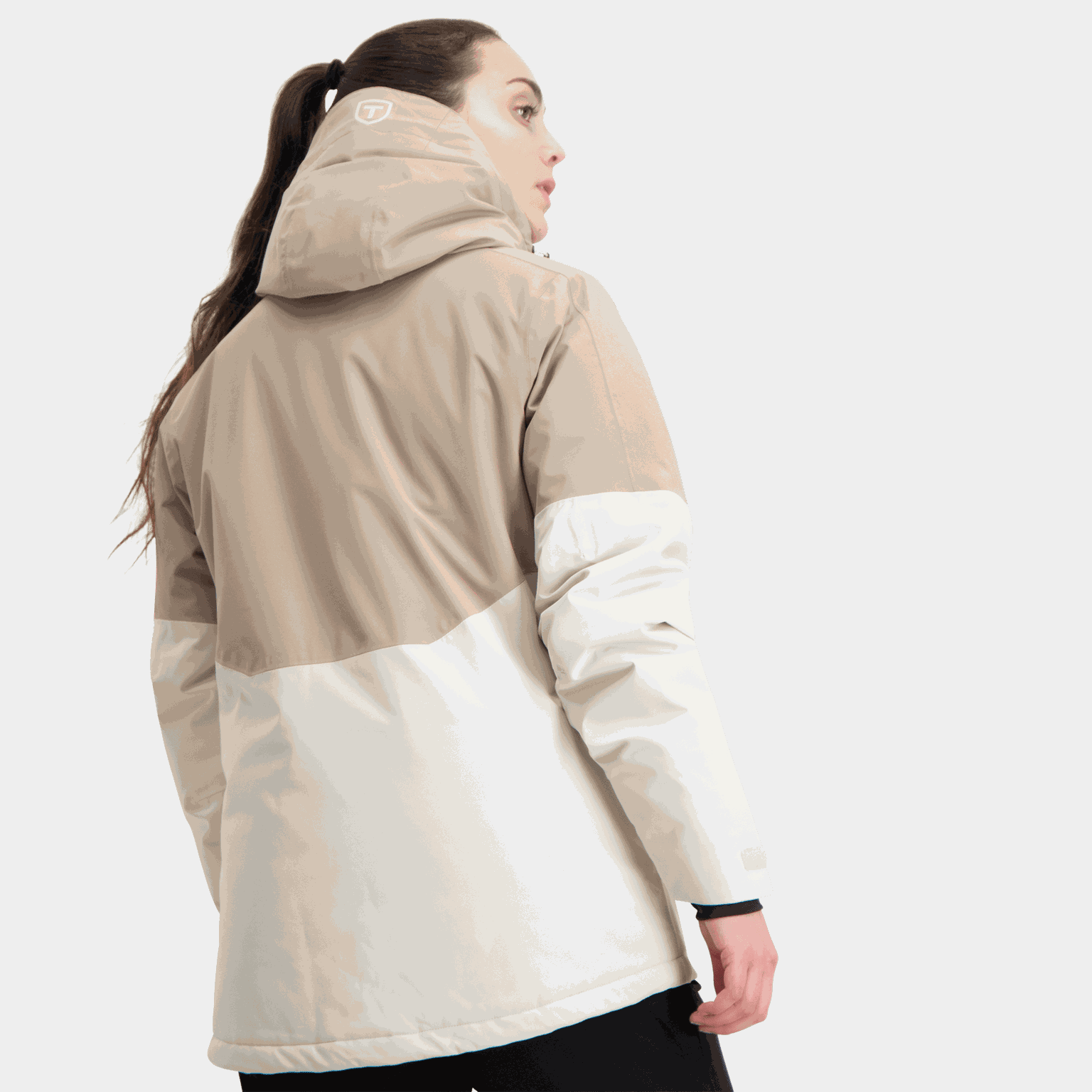 Veste Alpine W Orbit 24/25, veste de ski, femme - marron