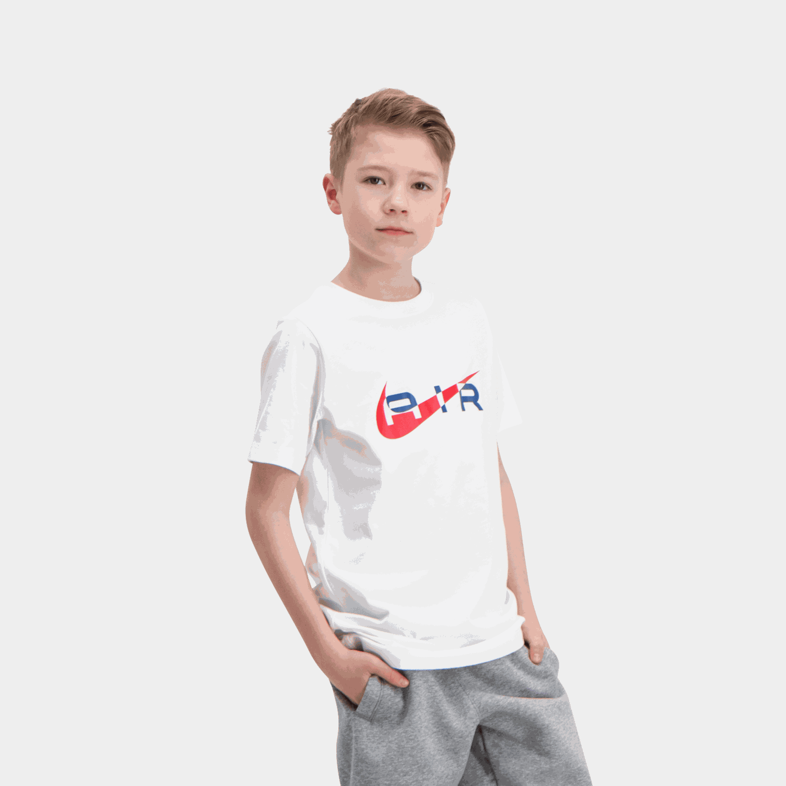  Koszulka Air, koszulka Junior - biała