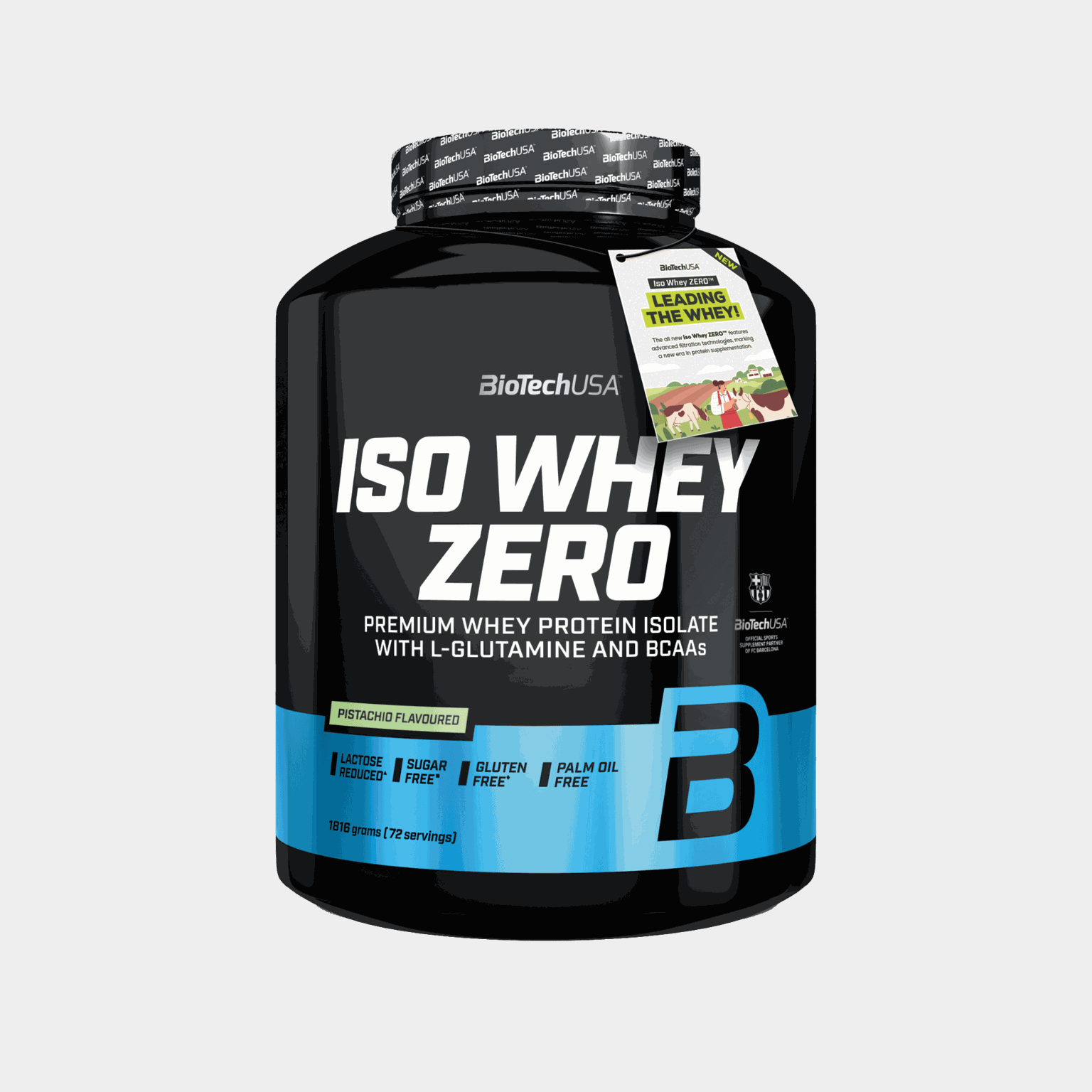 Iso Whey Zero 1816g proteinový prášek s pistáciovou příchutí -