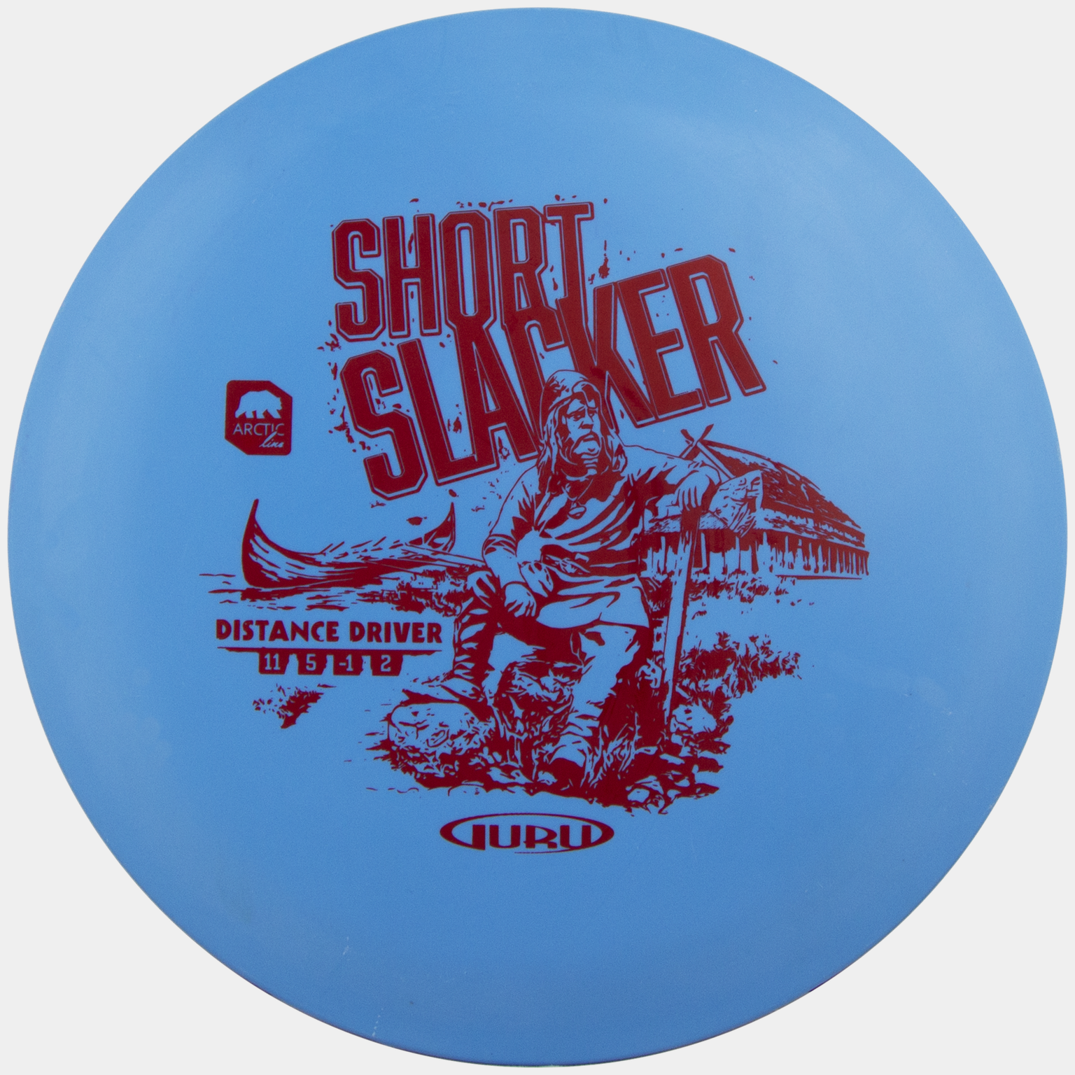 Arctic Line Driver Short Slacker, 150-165g, driver frisbeegolf