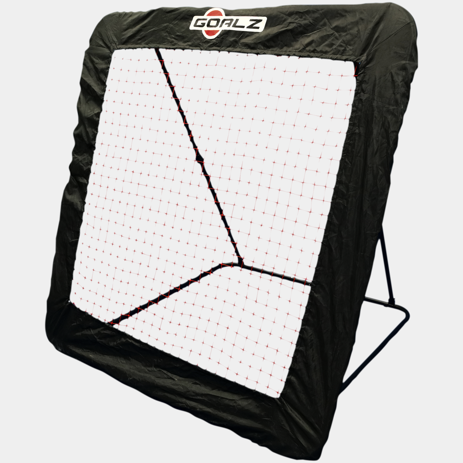Football Rebounder Pro 150x150 cm - Svart