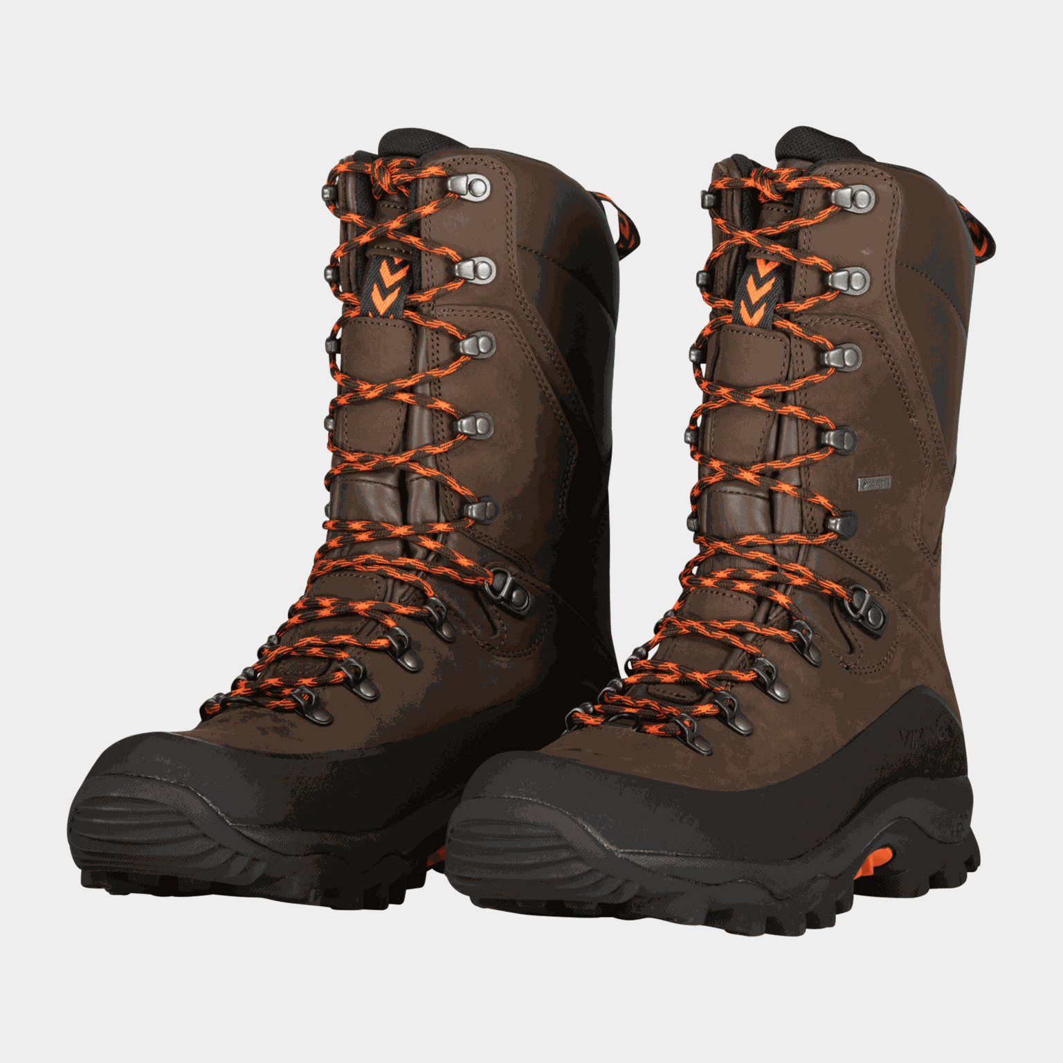 Wysokie buty myśliwskie męskie Wild Reindeer De Lux z membraną Gore-Tex – brązowe