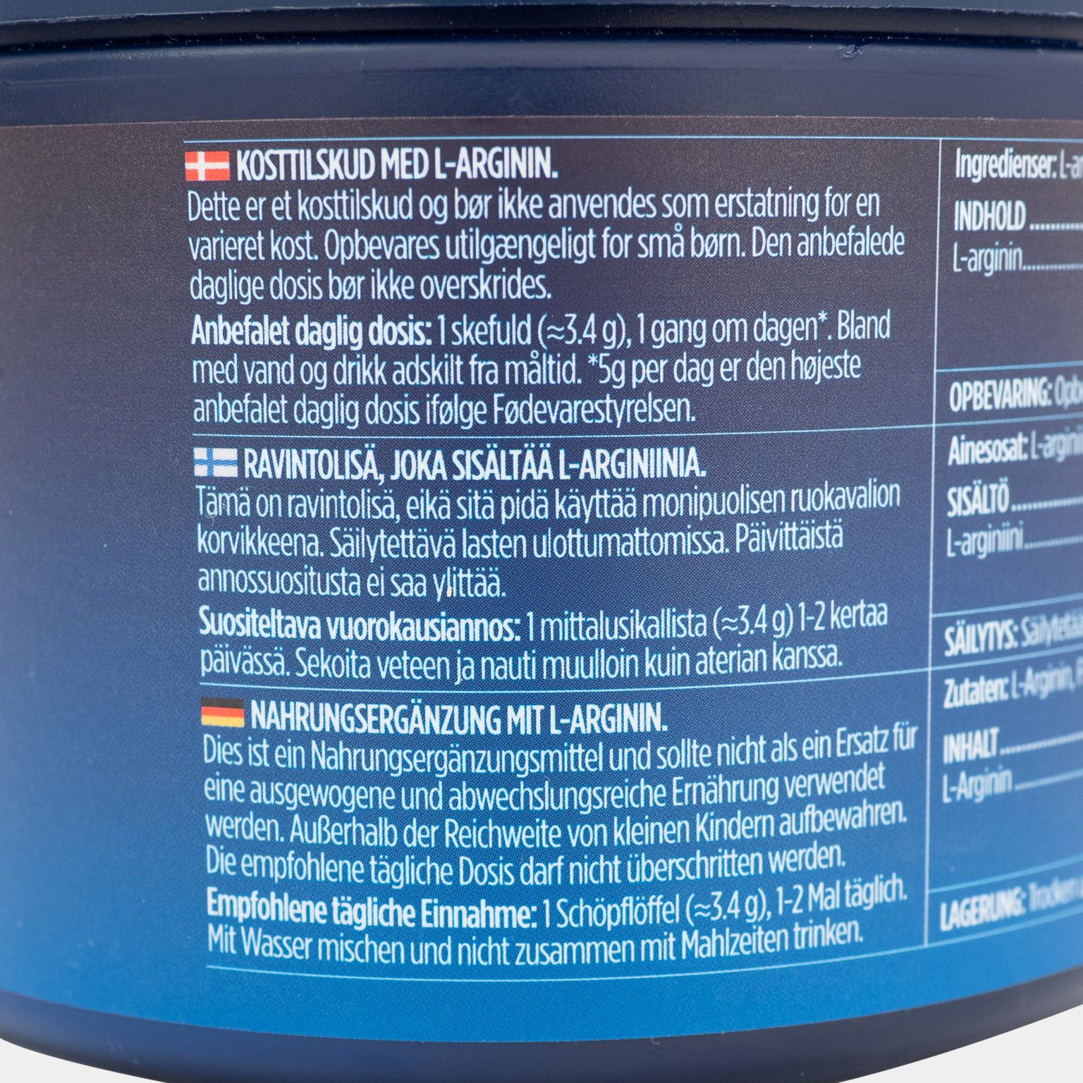  L-arginin, L-arginin -