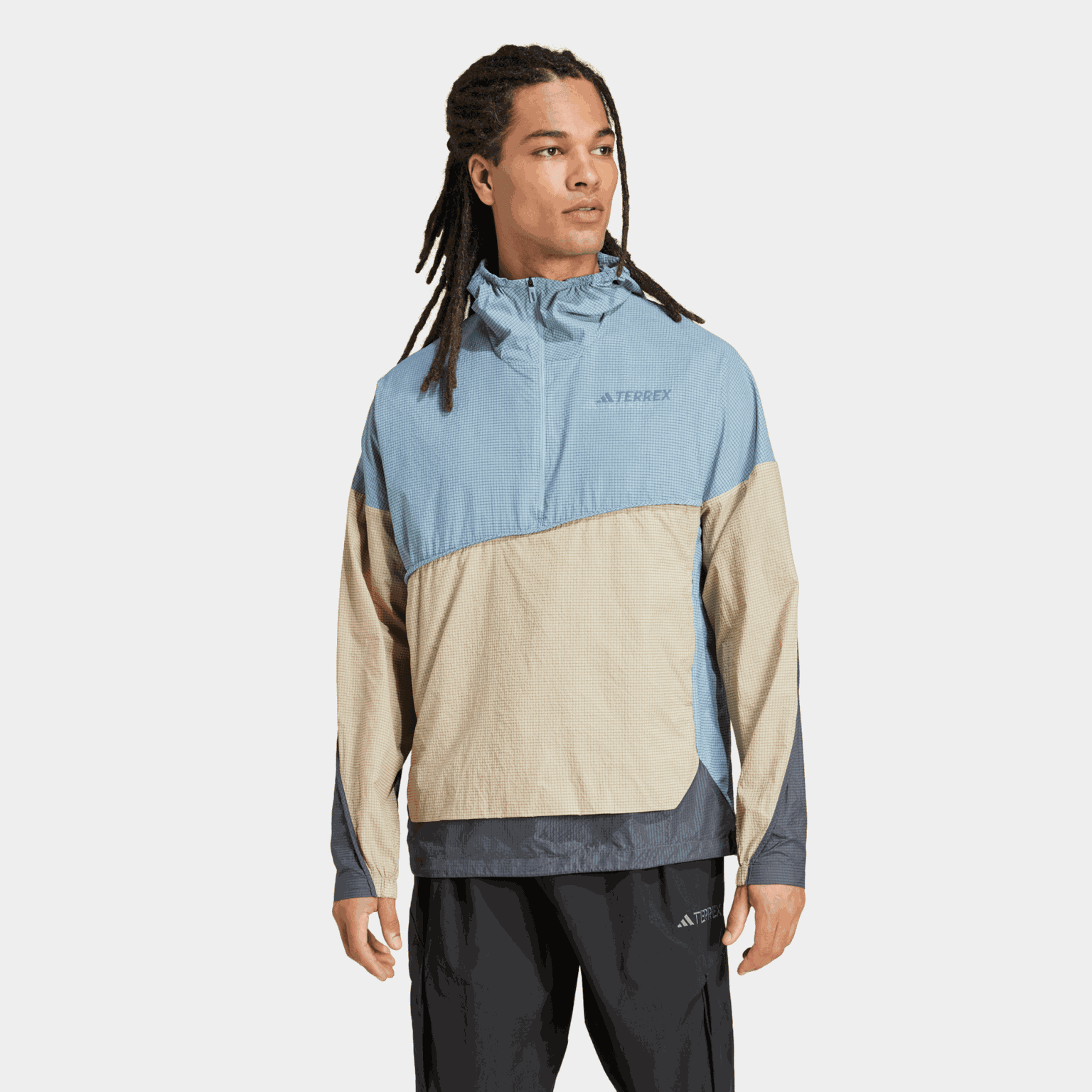 Anorak Bunda Terrex Xploric Wind, Bunda Anorak