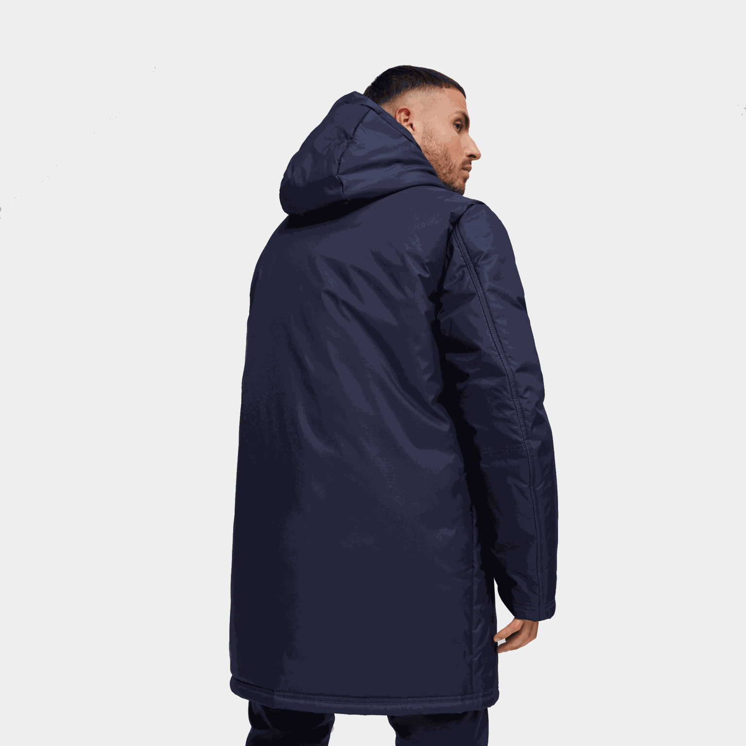  Veste d'hiver teamFINAL pour homme – Bleu foncé
