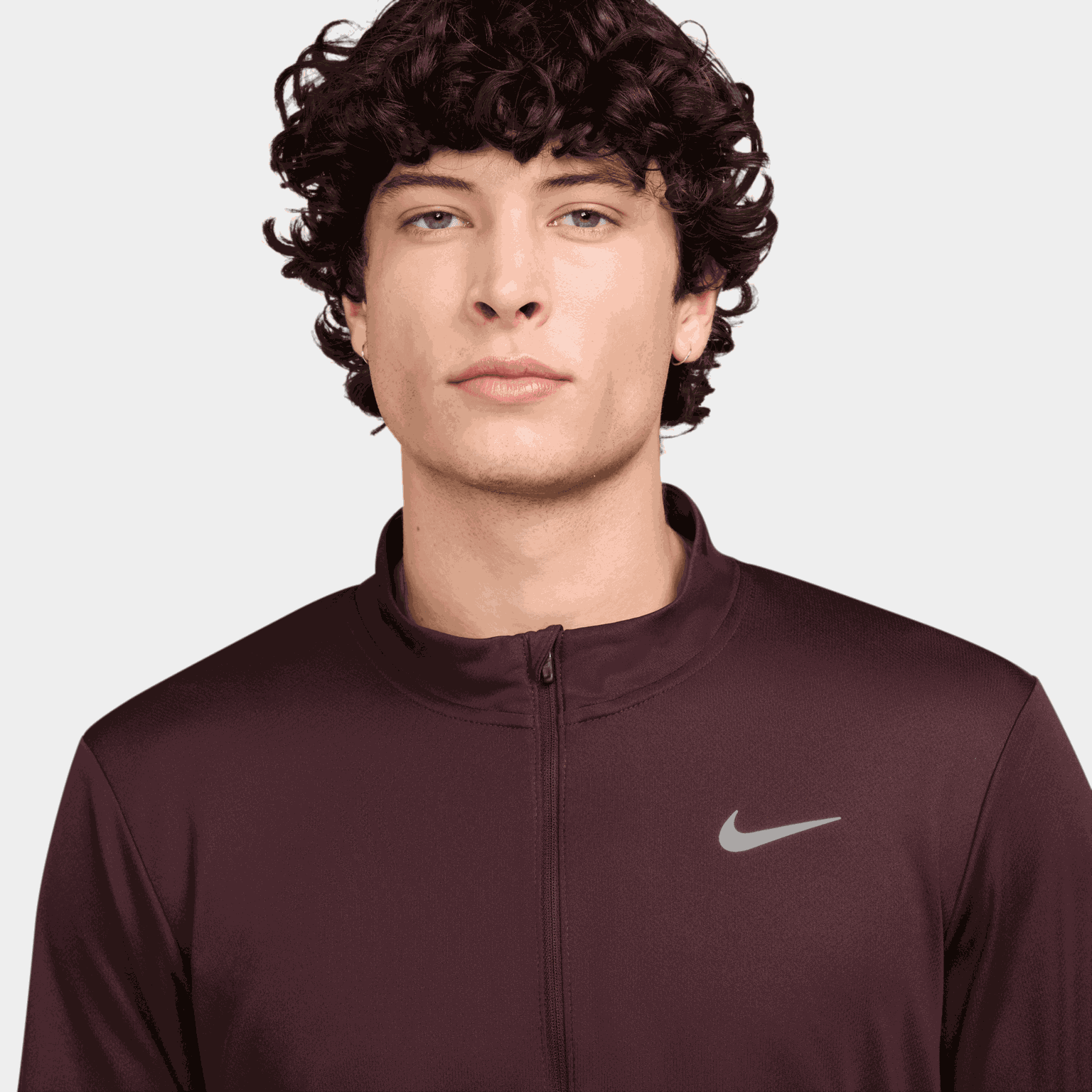 Męska bluza treningowa z kapturem Dri-FIT Pacer zapinana na zamek