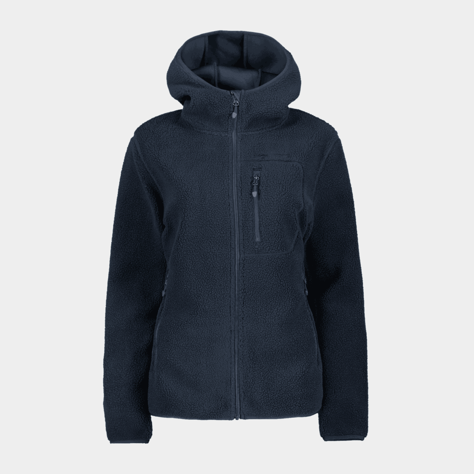Jaqueta de lã Kiberg Sherpa, colete de lã, feminino