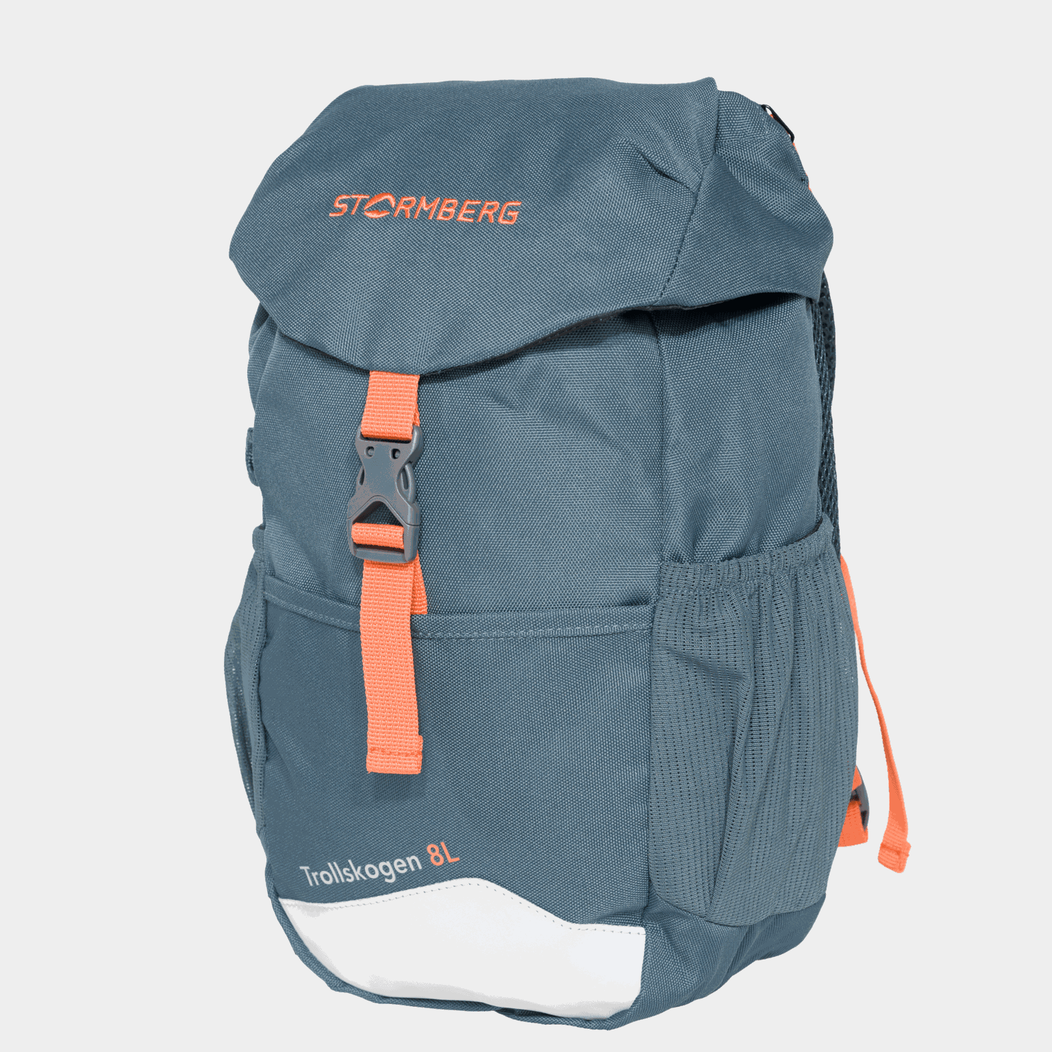 Mochila infantil Trollskogen de 8 litros - verde