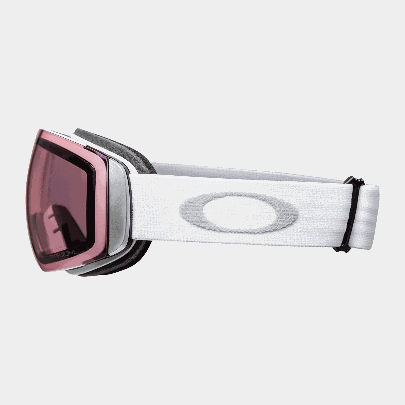 Goggles Flight Deck M White /w Prizm Hi Pink Iridium 24/25, alpinbrille senior - Hvit