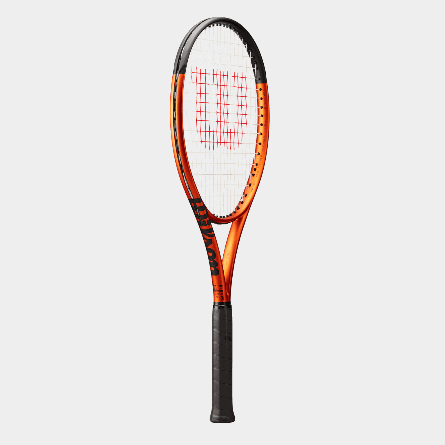 Burn 100Uls V5.0, tennisracket for hobbyspillere, unisex - Svart