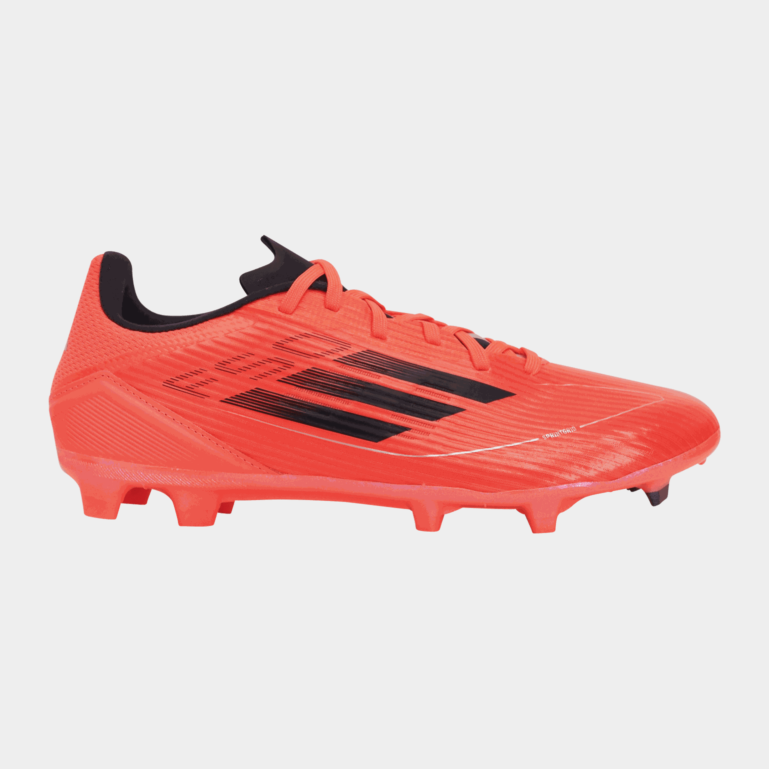Chaussures de football F50 League FG/MG Q4 24, pour gazon naturel et synthétique, unisexe – Rouge