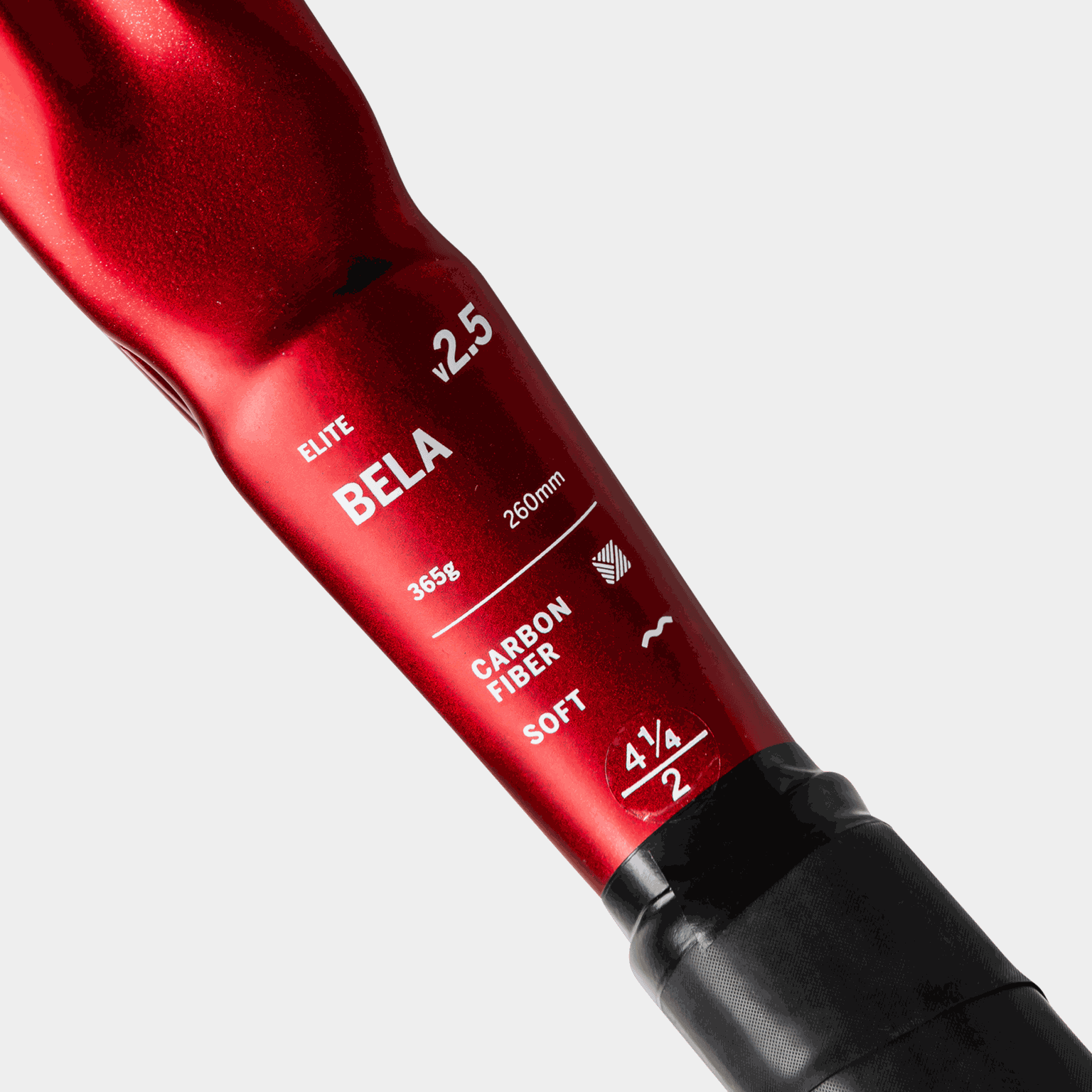 Bela Elite V2, padelracket for viderekomne, unisex - Svart