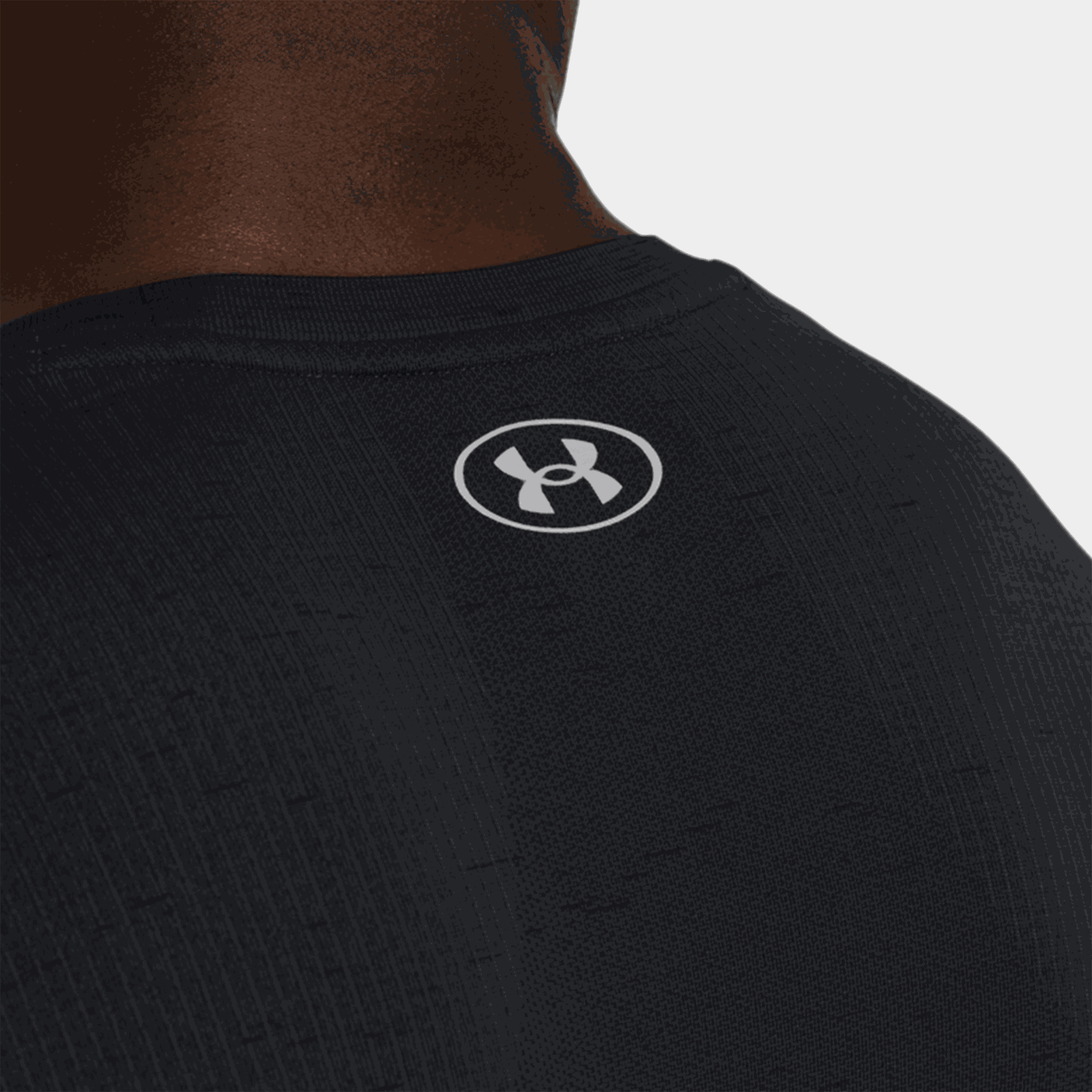  T-shirt da allenamento a maniche corte senza cuciture da uomo Vanish – Nera