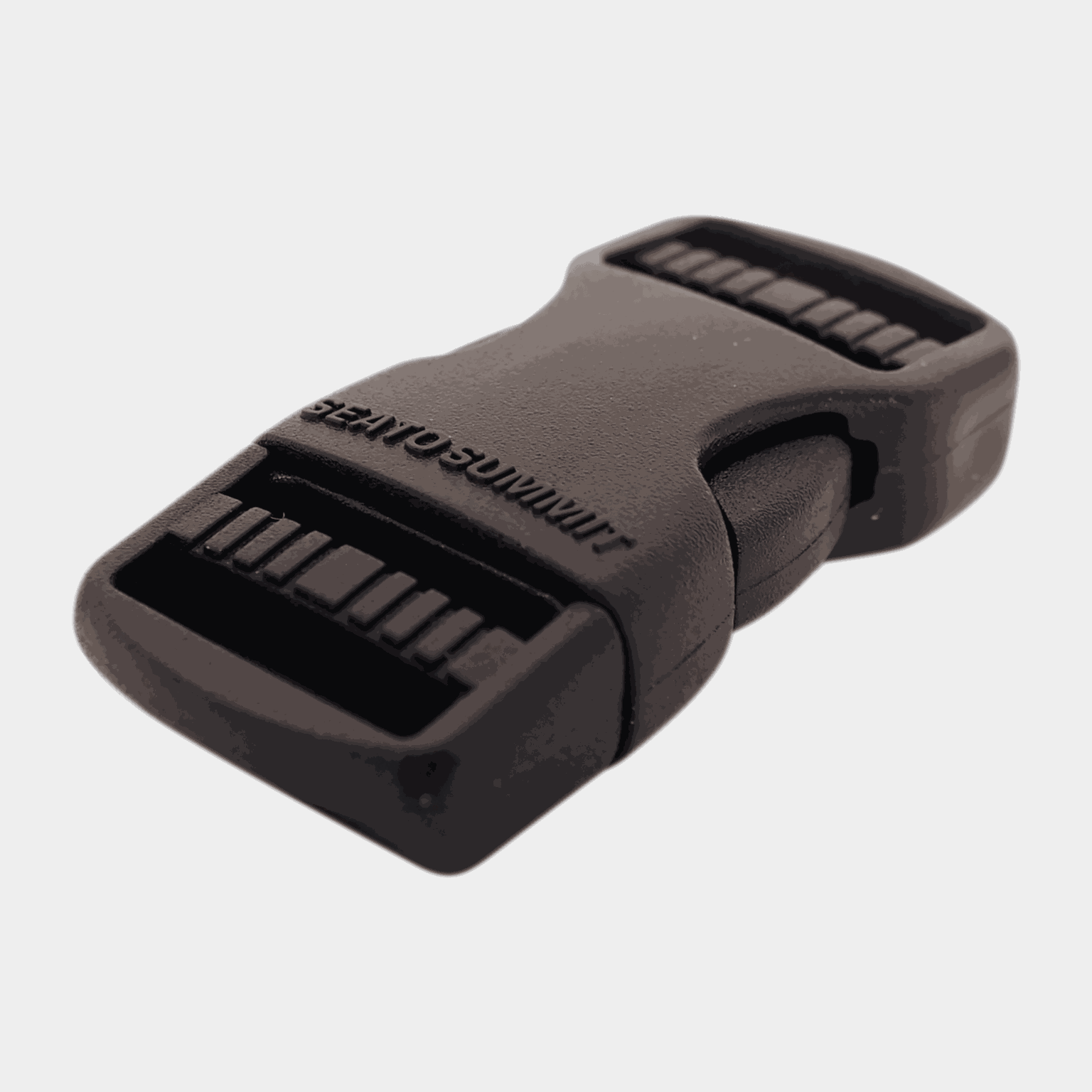 Buckle 15Mm Side Release Black, reserveklips - Svart