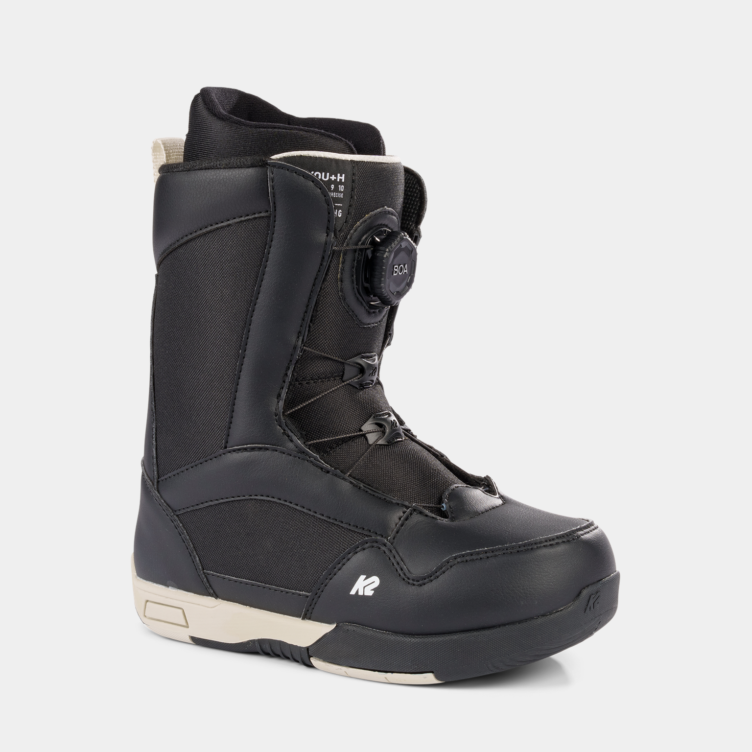 Botas de snowboard infantis Vandal Youth 24/25 - pretas