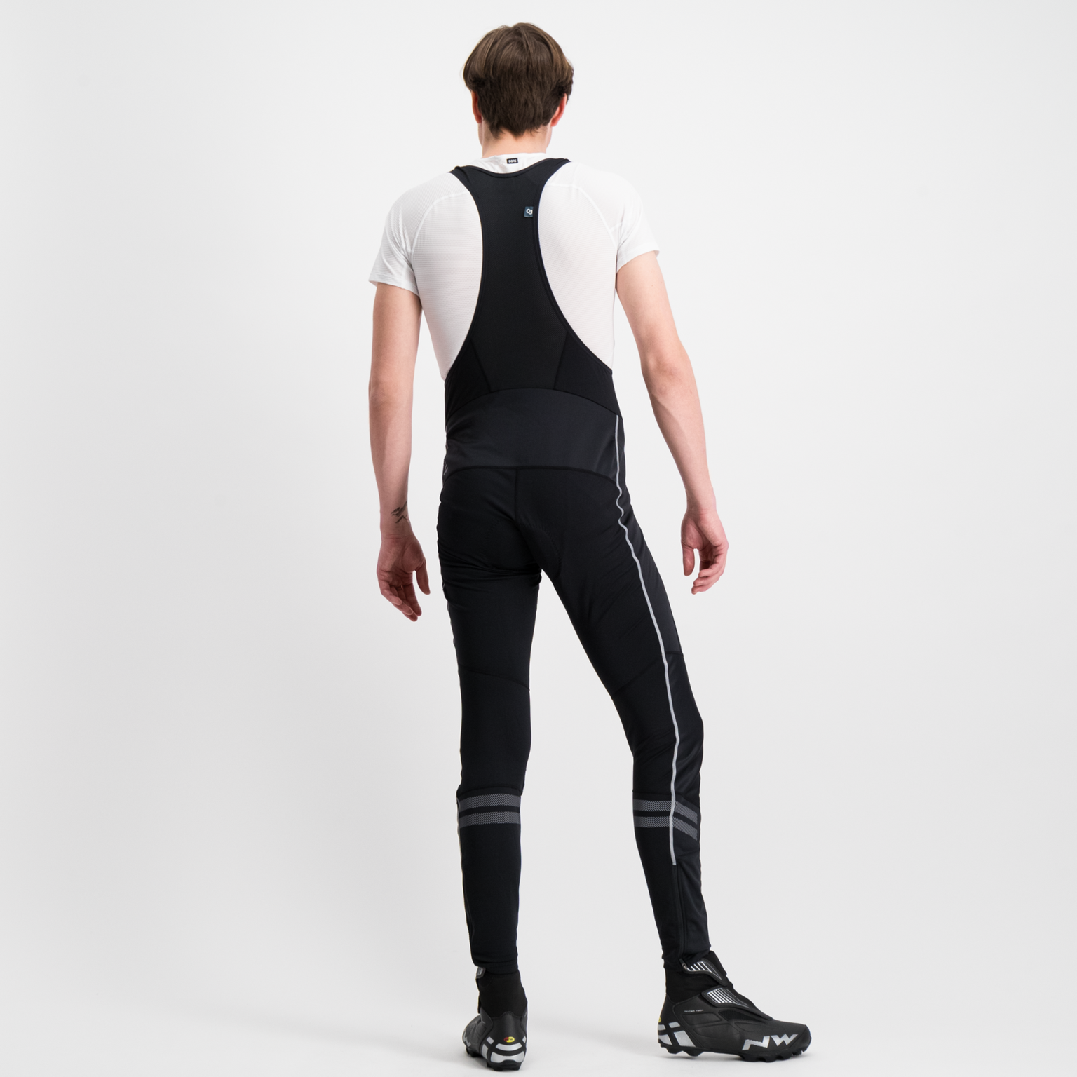 Ideal Wind Bib Tights 24/25, sykkelbukse, herre - Svart