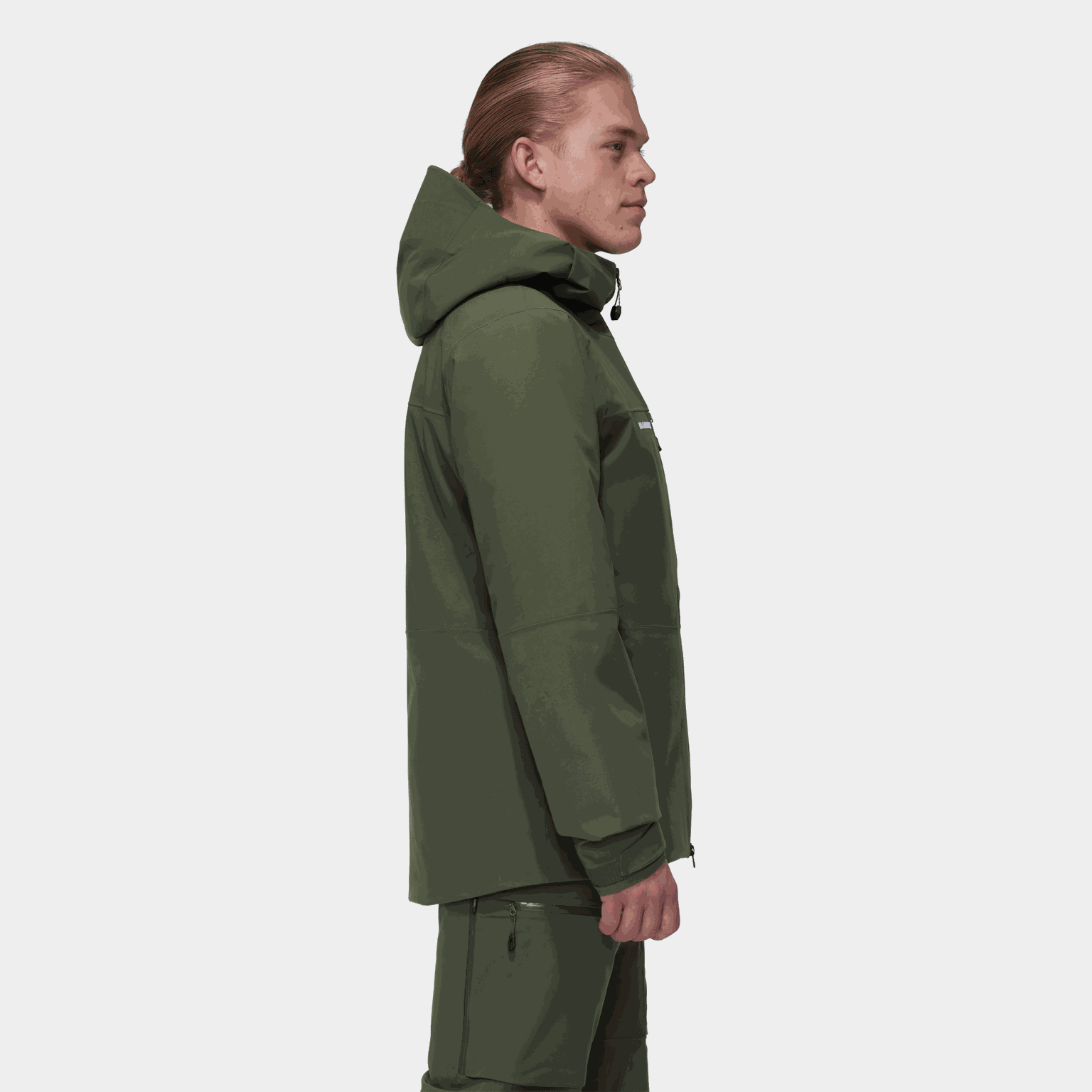  Veste Alpine Stoney HS Thermo à capuche M 24/25, Veste de ski, Veste alpine, Homme - Verte